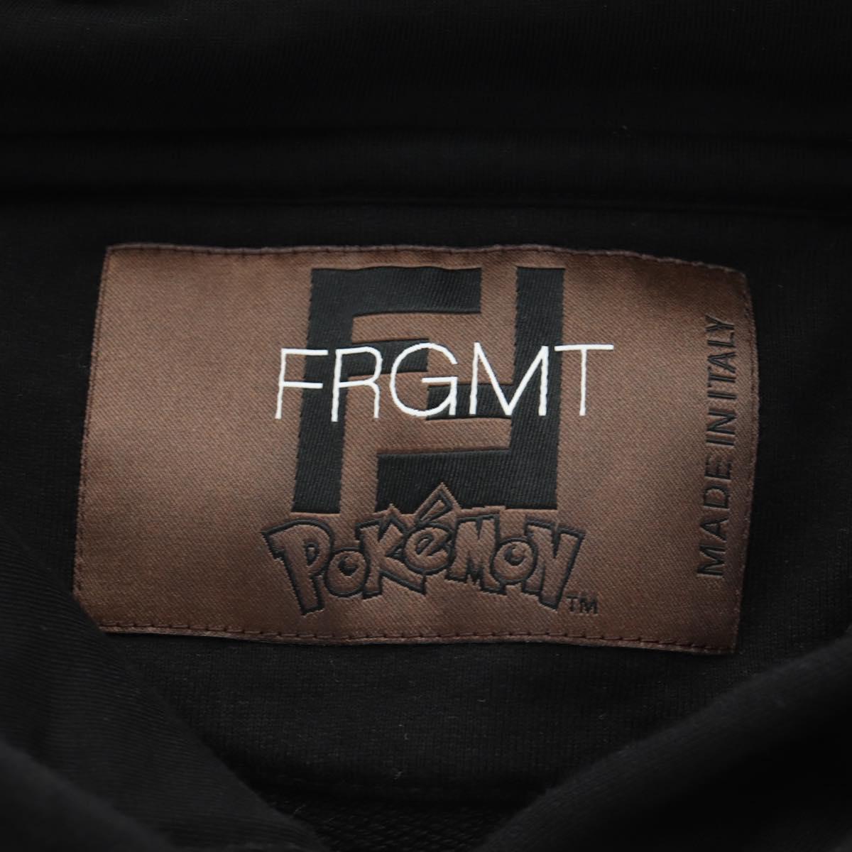 FENDI FENDI x FRGMT x POKÉMON Parker Kairyu Cotton Black Auth 167434SM