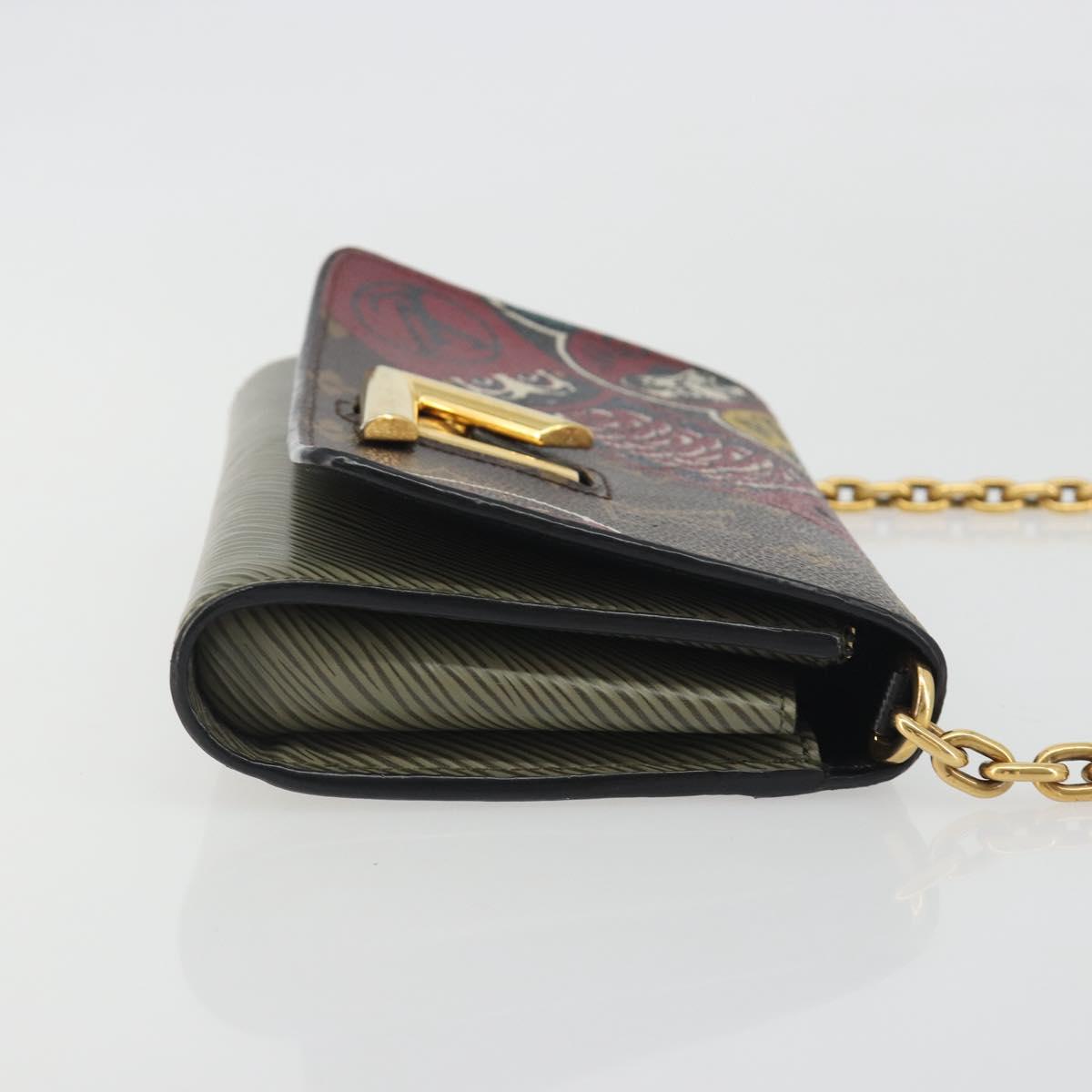 LOUIS VUITTON Monogram Kabuki Twist MM Shoulder Bag LV Auth 167444A