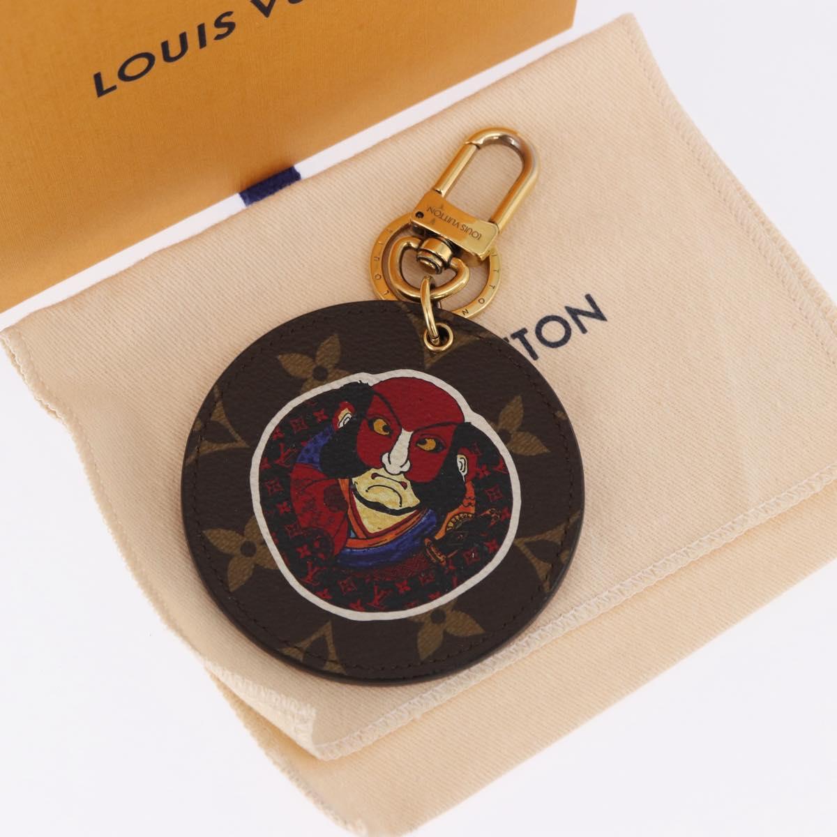 LOUIS VUITTON Monogram Kabuki Porte Cles Illustre Charm MP1949 LV Auth 167445M