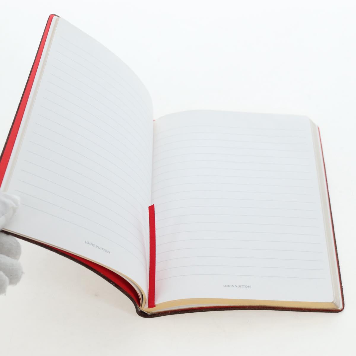 LOUIS VUITTON Monogram Kabuki Kai Eclamance Note Book GI0233 LV Auth 167447M