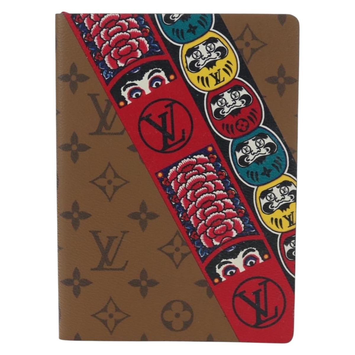 LOUIS VUITTON Monogram Kabuki Kai Eclamance Note Book GI0233 LV Auth 167447M
