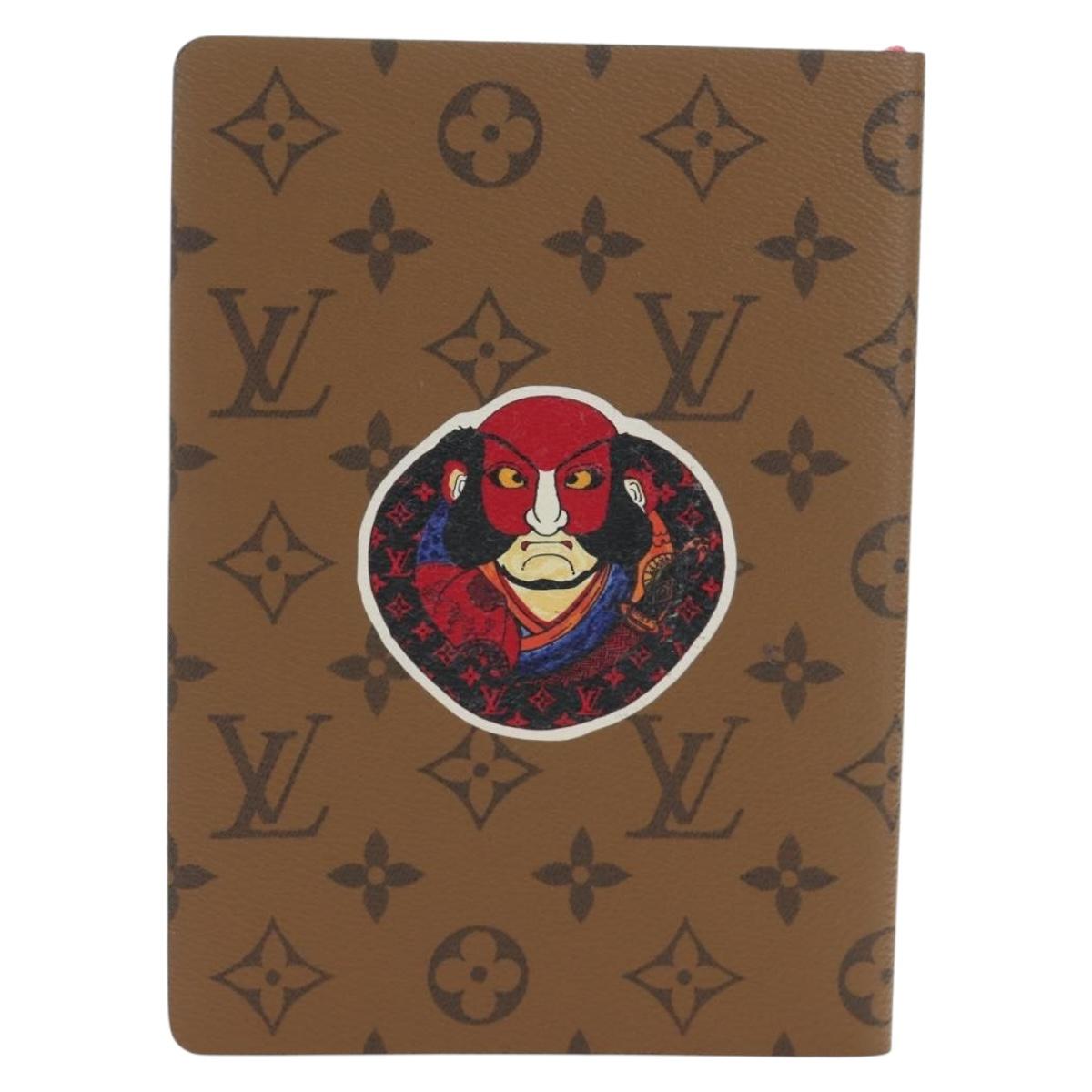 LOUIS VUITTON Monogram Kabuki Kai Eclamance Note Book GI0233 LV Auth 167447M