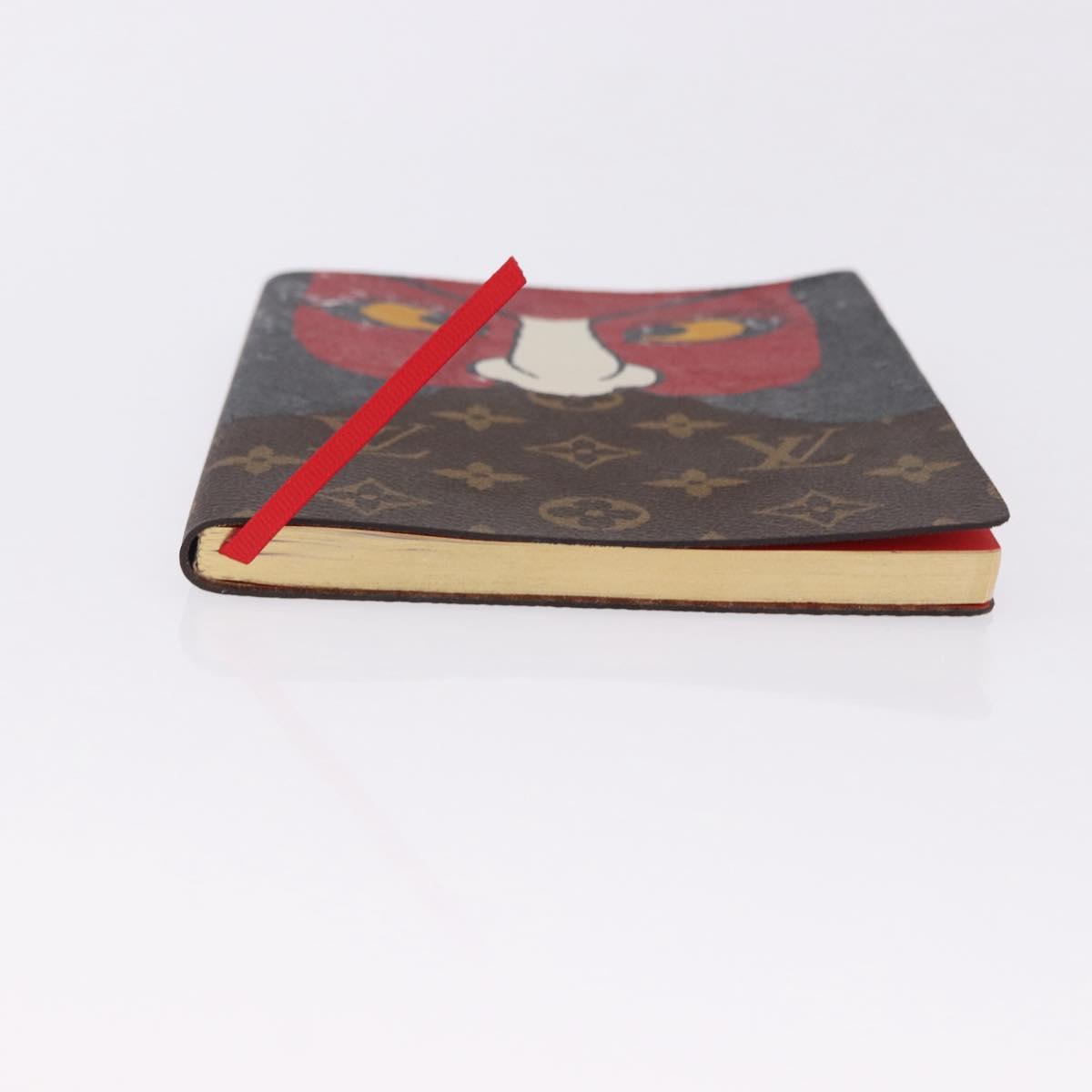 LOUIS VUITTON Monogram Kabuki Kai Eclamance Note Book LV Auth 167448M