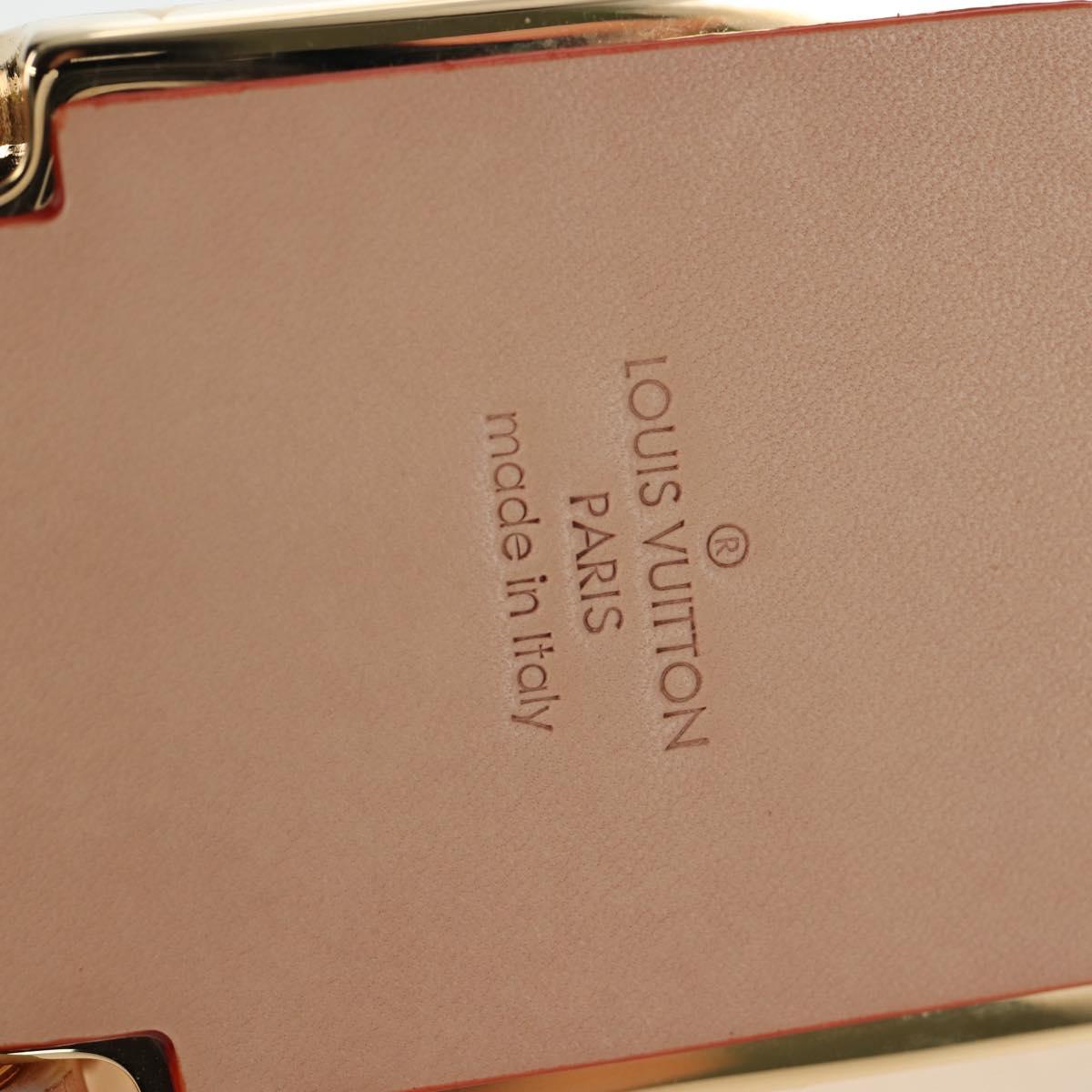 LOUIS VUITTON Monogram Paperweight Car Metal Gold R97981 LV Auth 167451SM