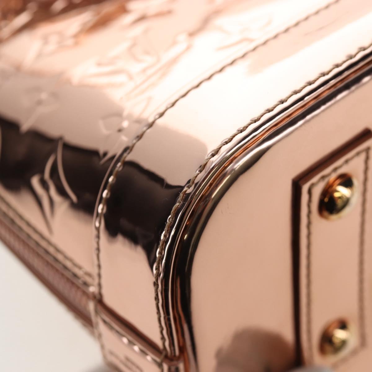 LOUIS VUITTON Monogram Miroir Alma BB Hand Bag Cuible M27037 LV Auth 167452SM