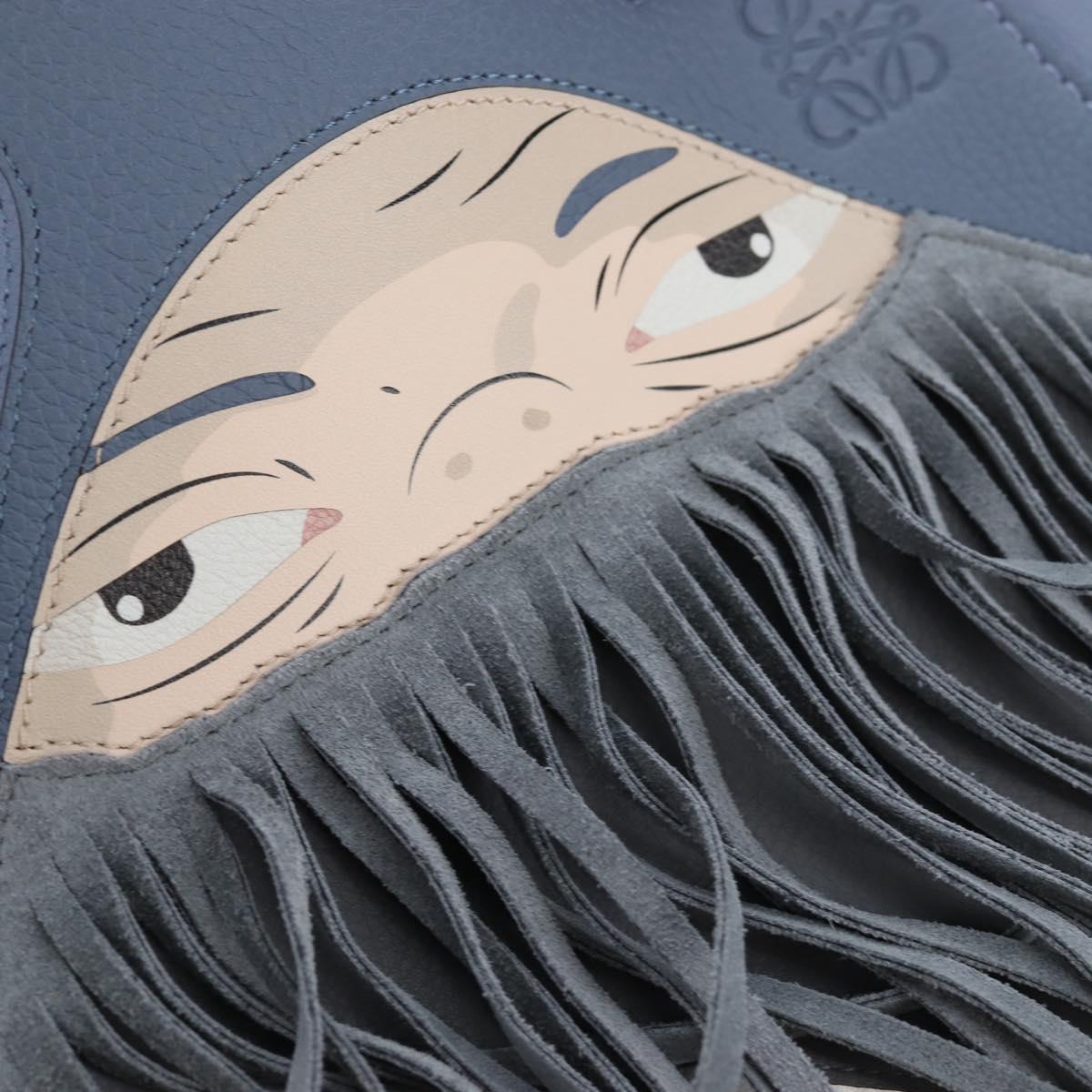 LOEWE x Studio Ghibli Howl's Moving Castle Markl Hammock Bag Auth 167454SM