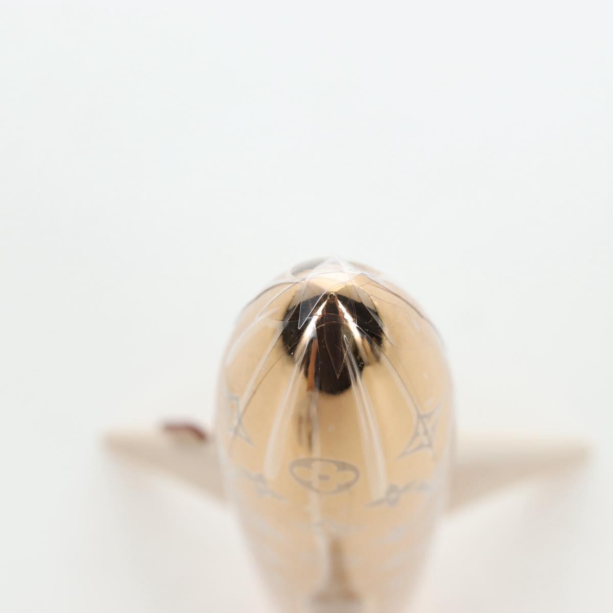LOUIS VUITTON Monogram Metal Rocket Paperweight Gold GI0794 LV Auth 167456SM