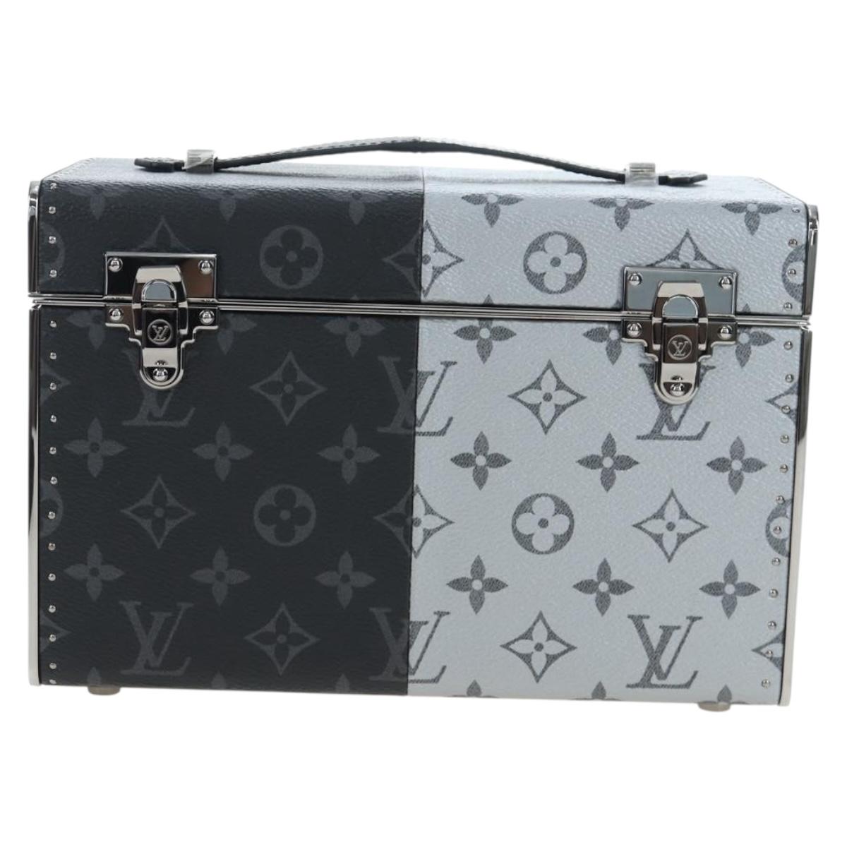 LOUIS VUITTON Monogram Eclipse Mini Box Trunk M21022 LV Auth 167461SM