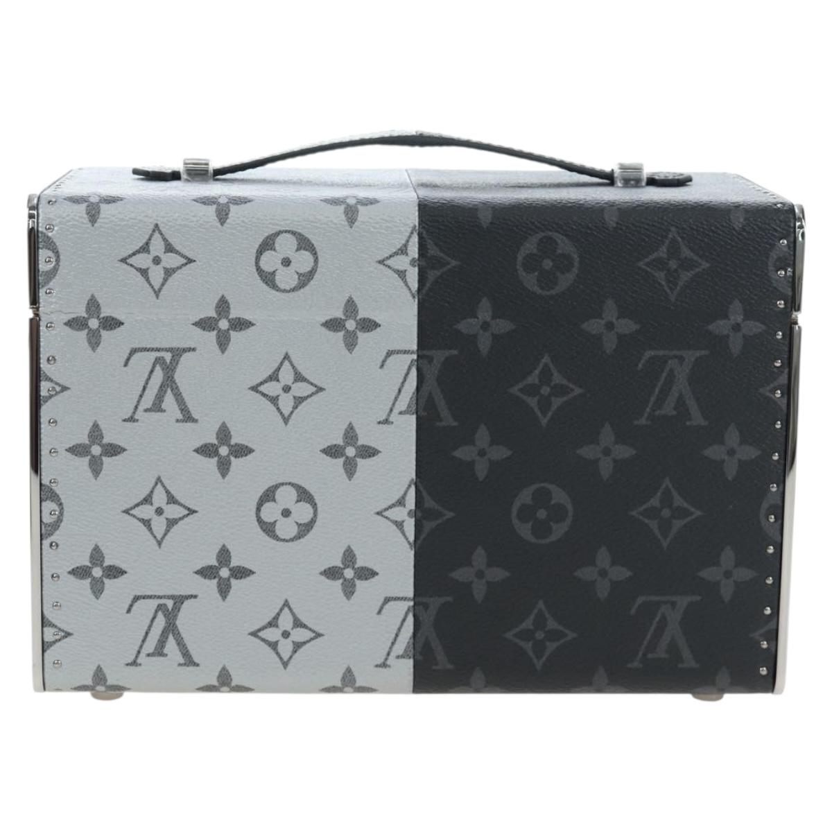LOUIS VUITTON Monogram Eclipse Mini Box Trunk M21022 LV Auth 167461SM
