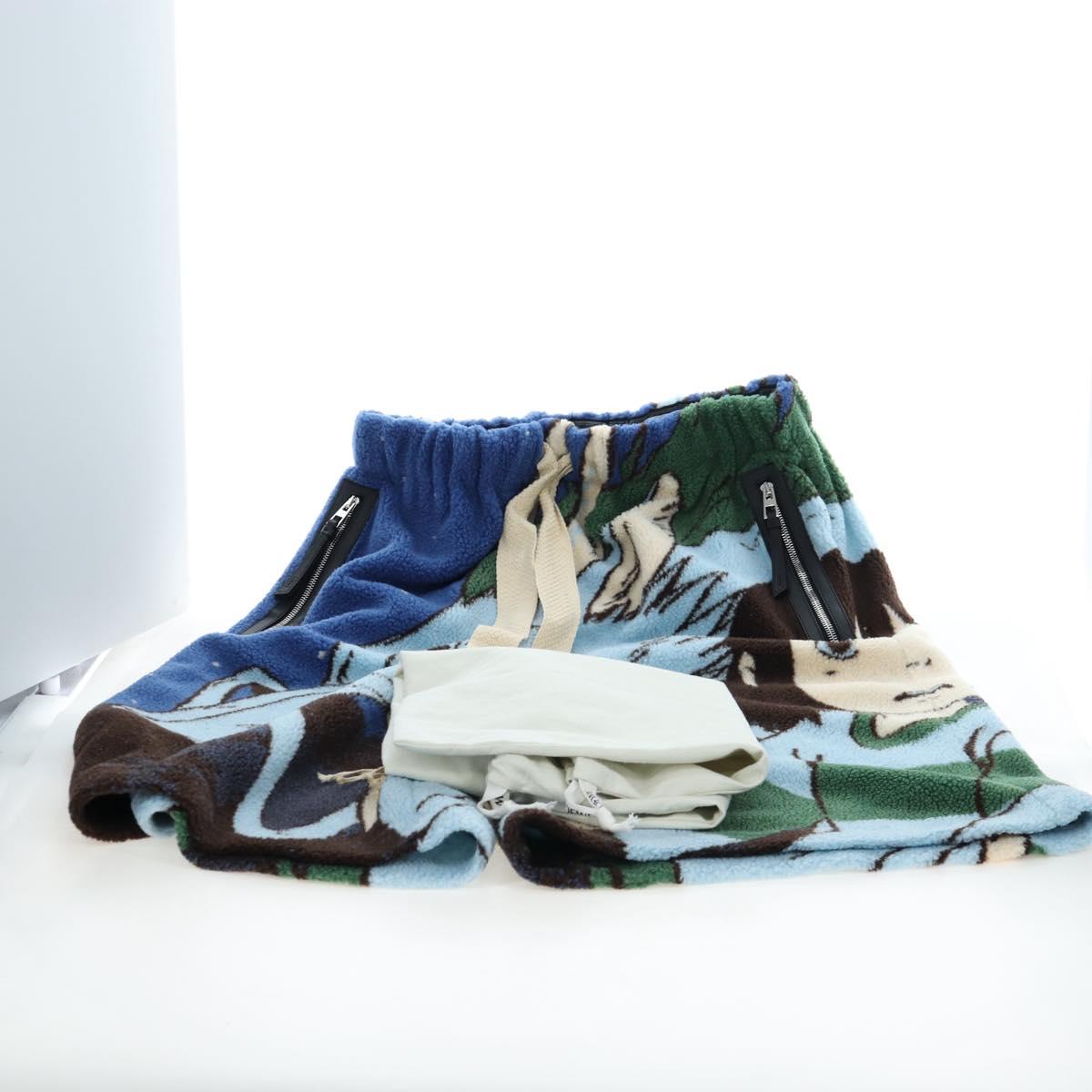 LOEWE x Studio Ghibli Spirited Away Jacquard Fleece Bermuda Pants Auth 167465SM