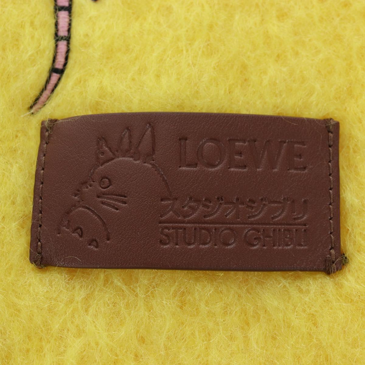 LOEWE x Studio Ghibli Spirited Away Boh Mouse Fly Bird Scarf Auth 167476SM