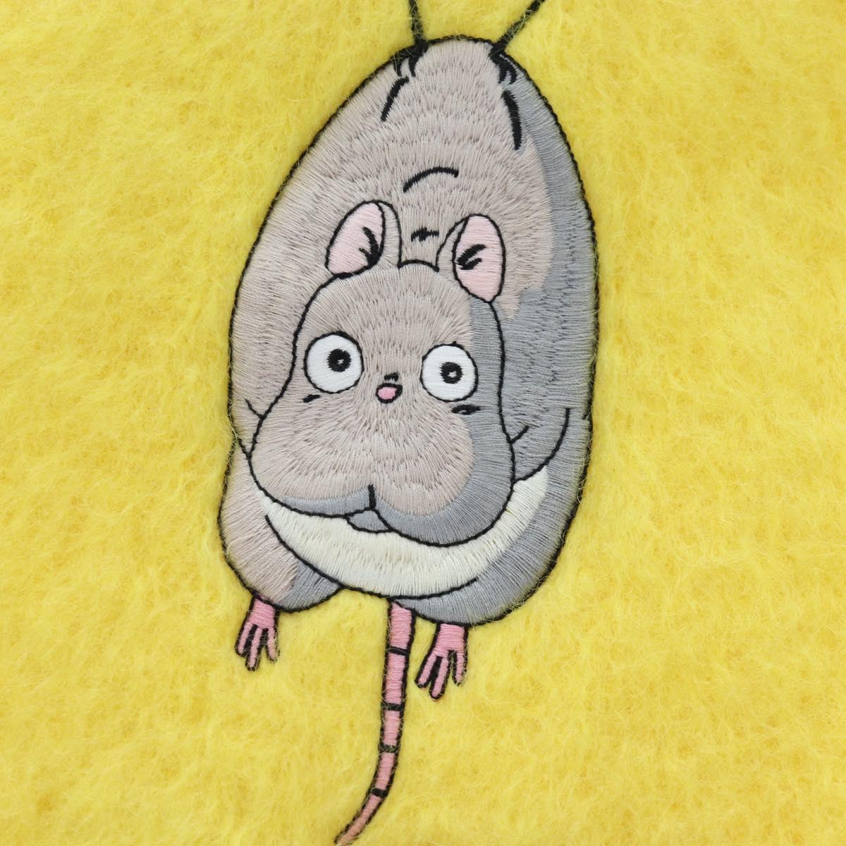 LOEWE x Studio Ghibli Spirited Away Boh Mouse Fly Bird Scarf Auth 167476SM