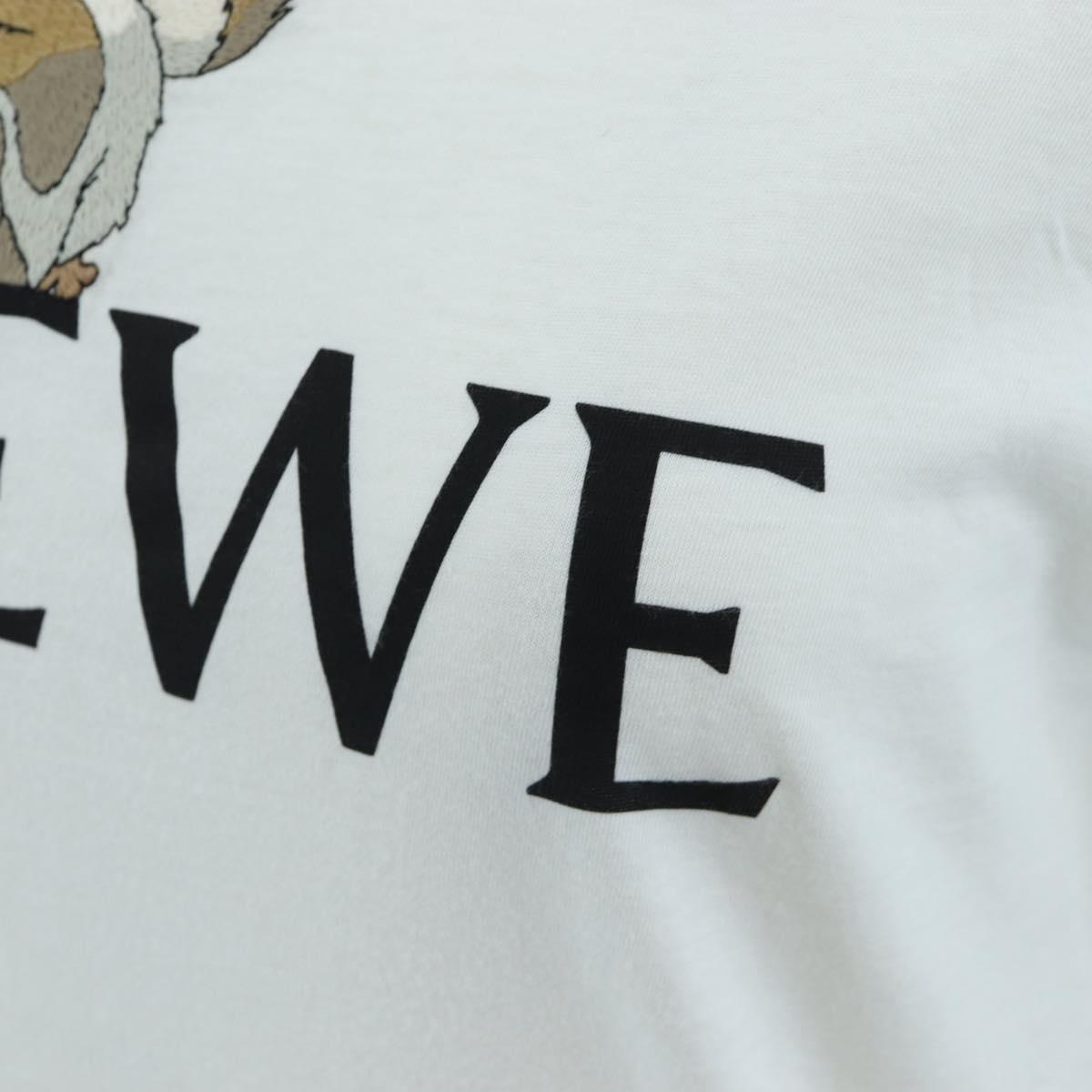 LOEWE ~ Studio Ghibli Howl's Moving Castle Hin Tshirt Cotton White Auth 167483SM