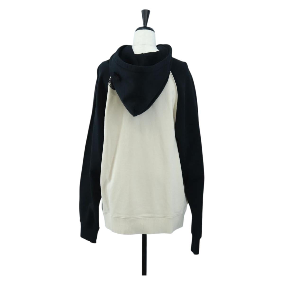 LOEWE x Studio Ghibli My Neighbor Totoro Soot Sprite Hoodie Beige Auth 167485SM