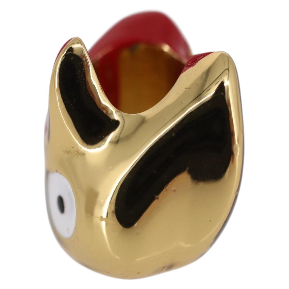 LOEWE x Studio Ghibli Howl's Moving Castle Dice Calcifer Charm Auth 167487SM