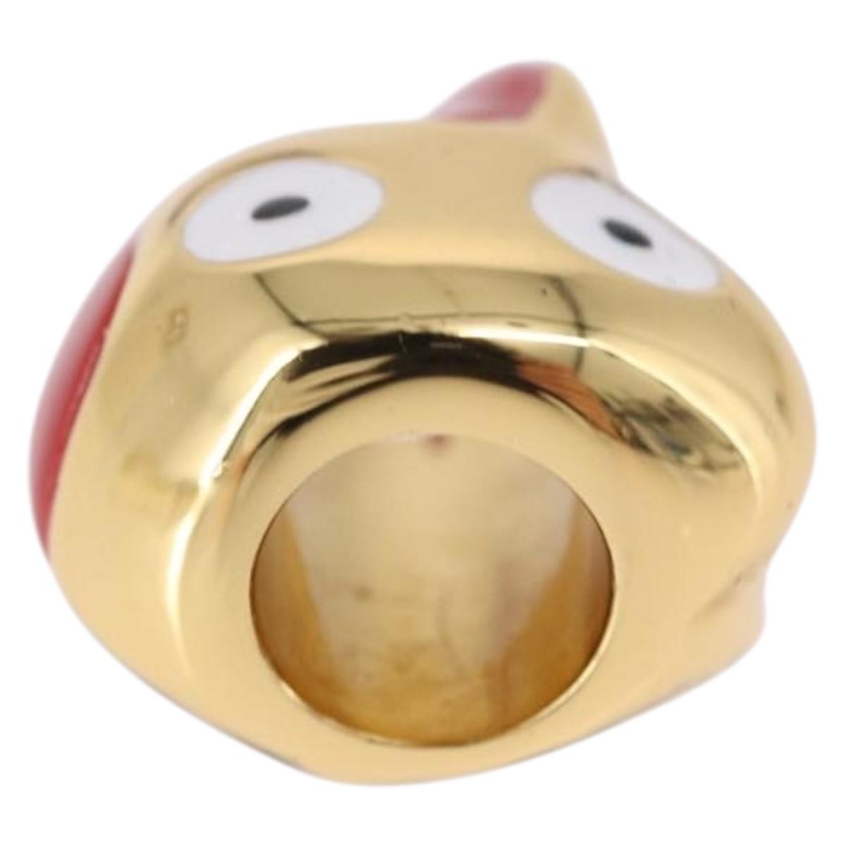 LOEWE x Studio Ghibli Howl's Moving Castle Dice Calcifer Charm Auth 167487SM