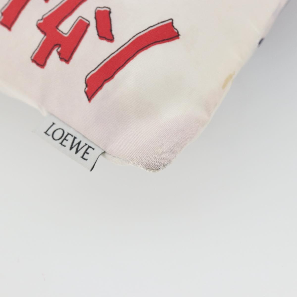 LOEWE Studio Ghibli Howl's Moving Castle Pouch Nylon Blue Auth 167498M