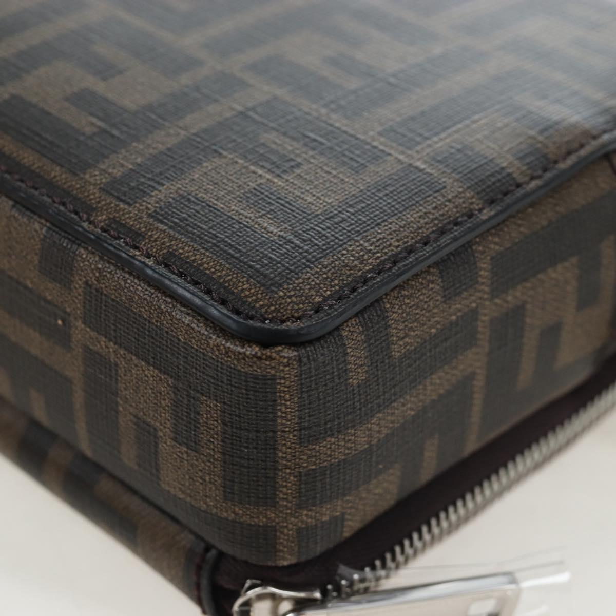 FENDI FENDIxFRGMTxPOKÉMON Zucca Canvas Dragonfly 2way Camera Bag Auth 167506SM