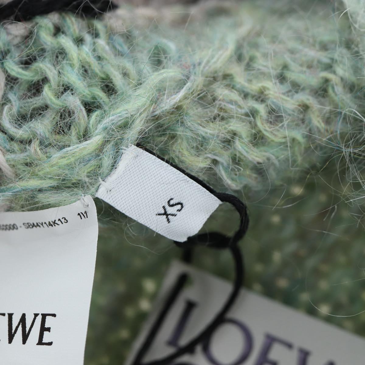 LOEWE LOEWE × Studio Ghibli Embroidered Sweater Hin Wool XS Green Auth 167540SM