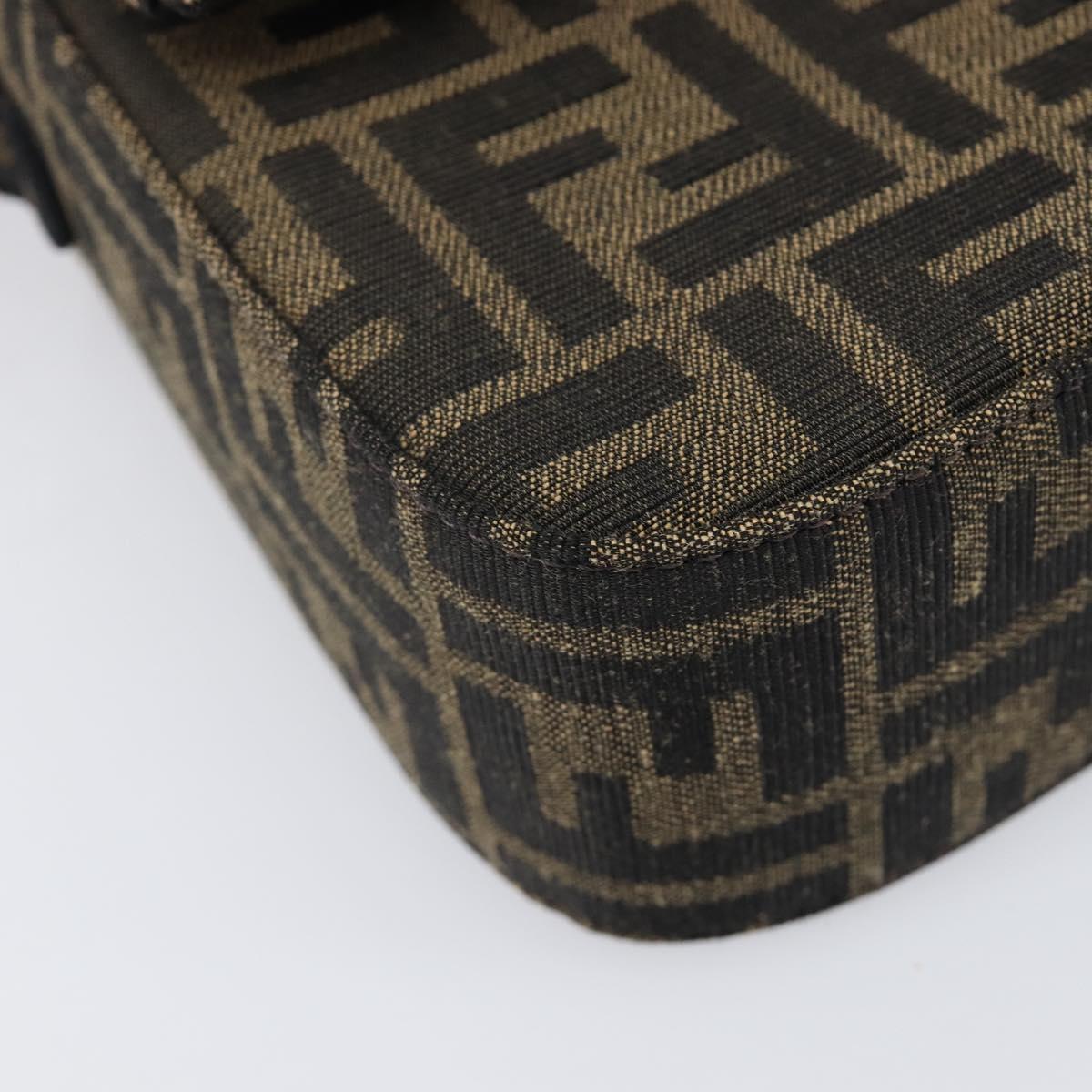 FENDI x FRGMT x POKEMON Mamma Baguette Kairyu Zucca Brown 8BR600 Auth 167552SM