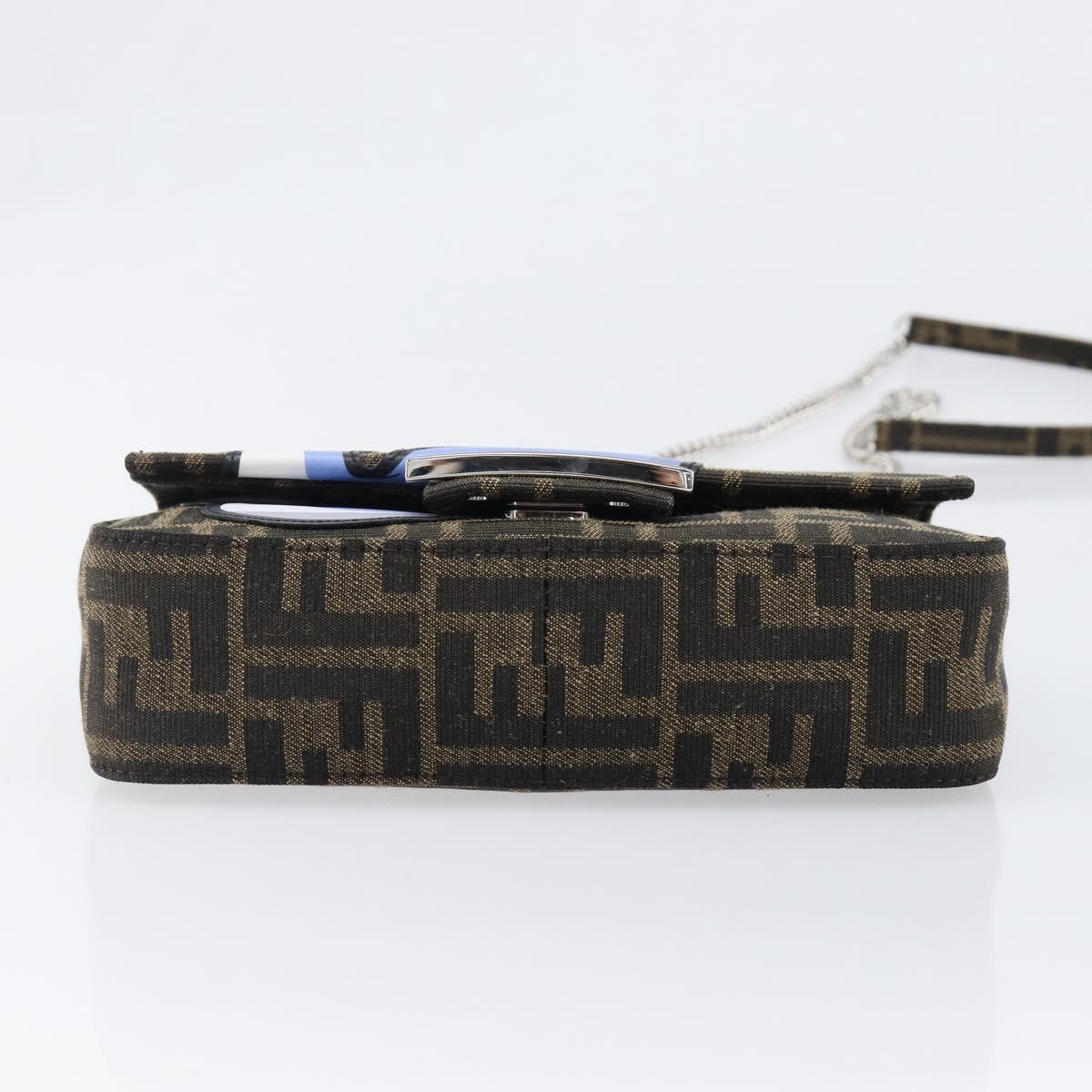 FENDI x FRGMT x POKEMON Mamma Baguette Dratini Zucca Brown 8BS017 Auth 167553SM