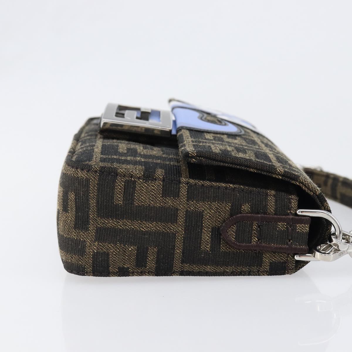 FENDI x FRGMT x POKEMON Mamma Baguette Dratini Zucca Brown 8BS017 Auth 167553SM