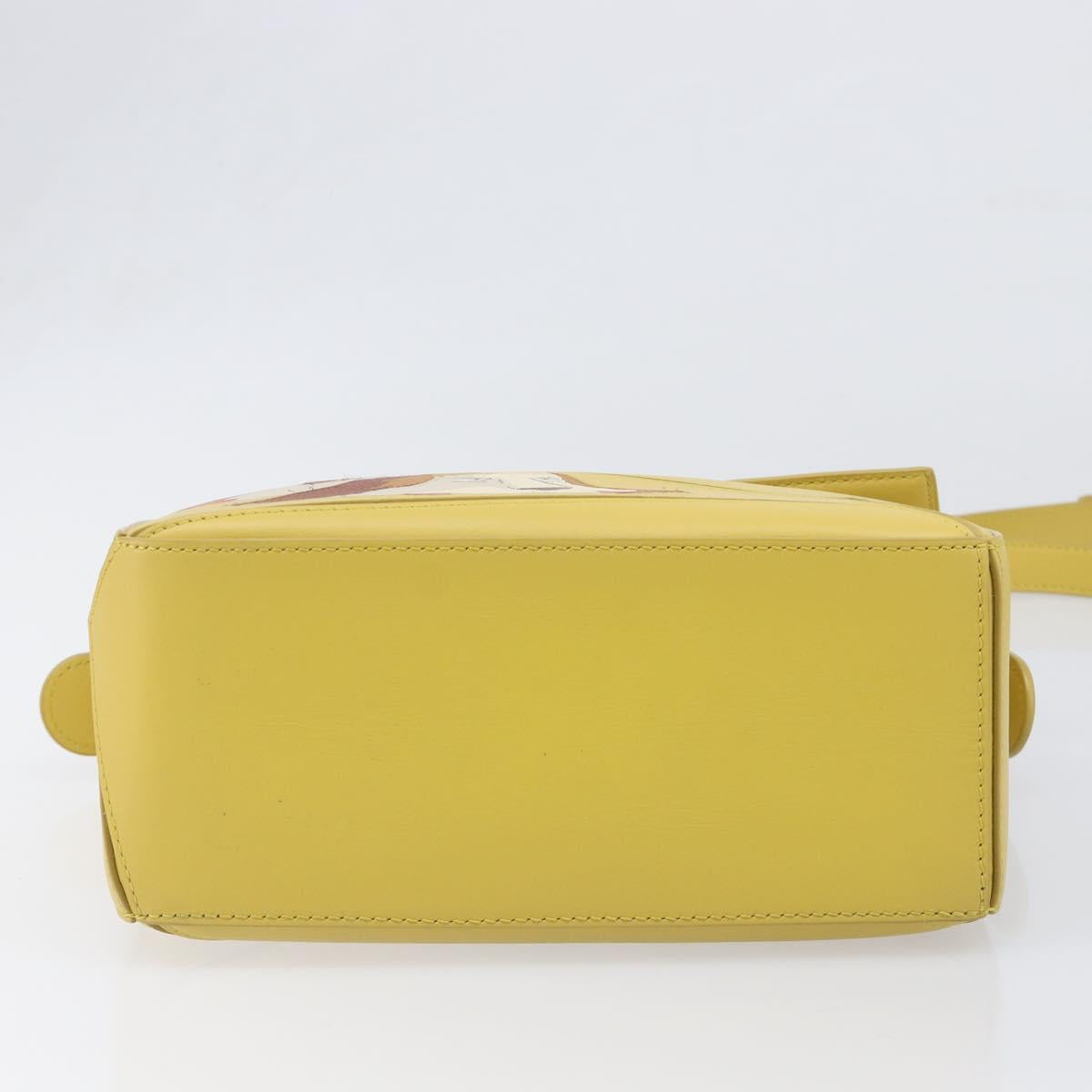 LOEWE x Studio Ghibli Howl's Moving Castle Hin Puzzle Bag Yellow Auth 167554SM