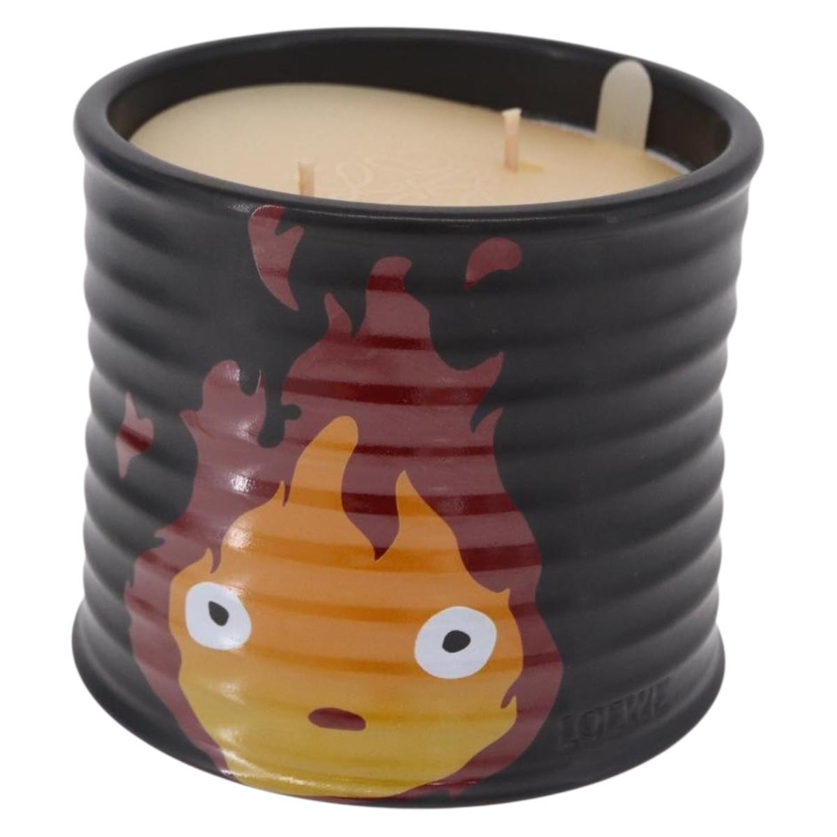 LOEWE x Studio Ghibli Howl's Moving Castle Calcifer Candle Black Auth 167557M