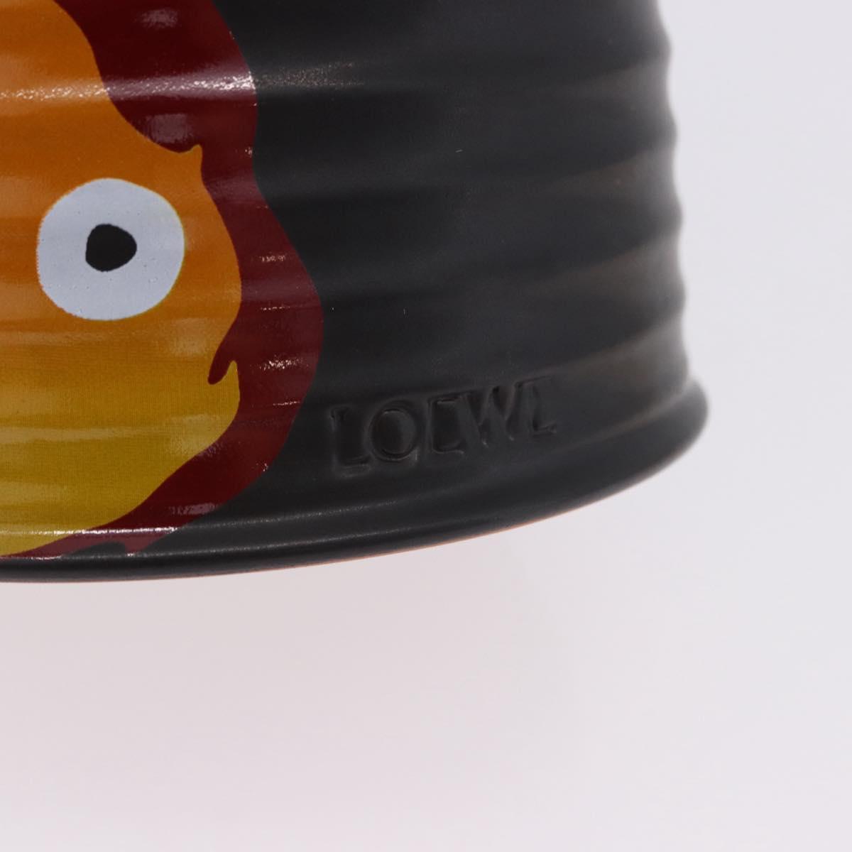 LOEWE x Studio Ghibli Howl's Moving Castle Calcifer Candle Black Auth 167557M