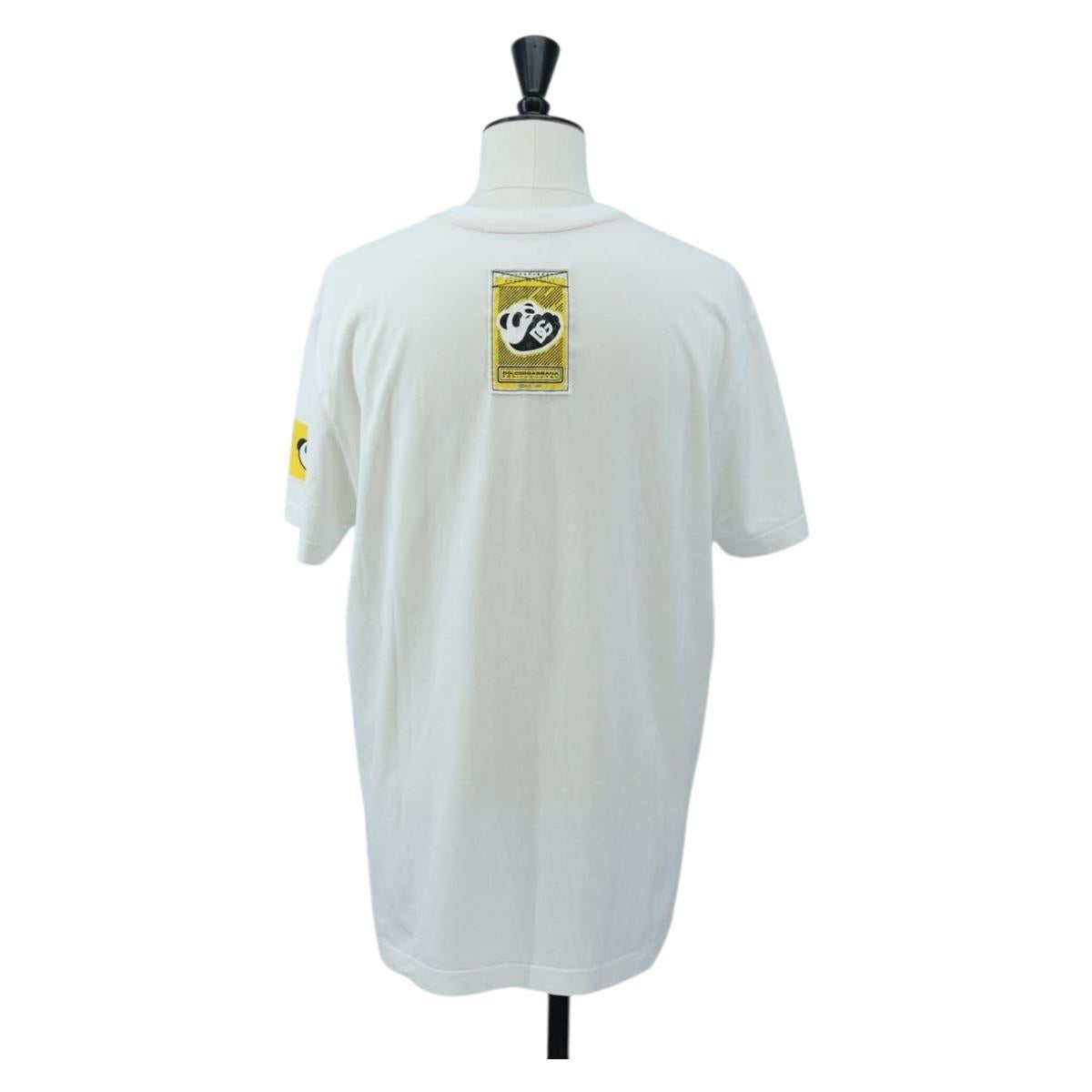DOLCE&GABBANA Jujutsu Kaisen Panda Short-Sleeved T-shirt Cotton Auth 167562M
