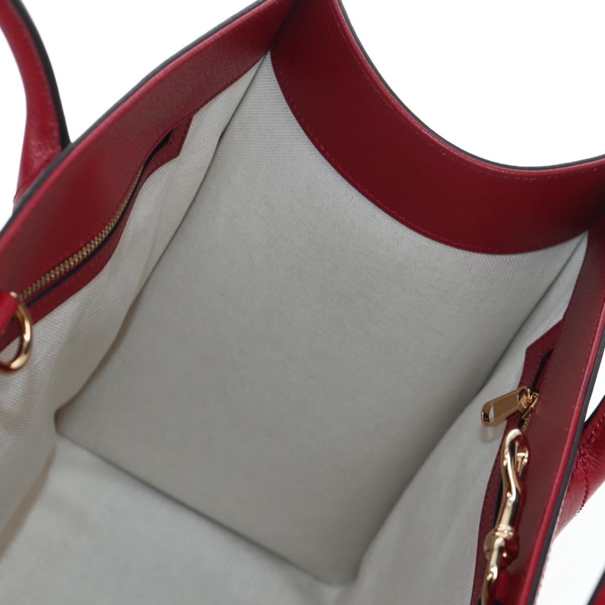 GUCCI x Doraemon Micro GG Hand Bag PVC 2way Brown Gold Tone 653952 Auth 167569SM