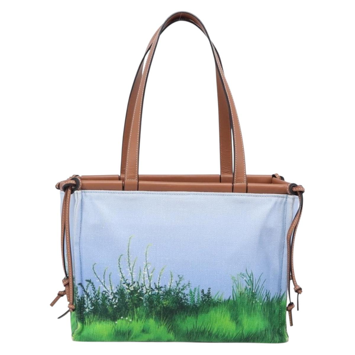 LOEWE x Ghibli My Neighbor Totoro Cushion Tote Bag Auth 167596SM