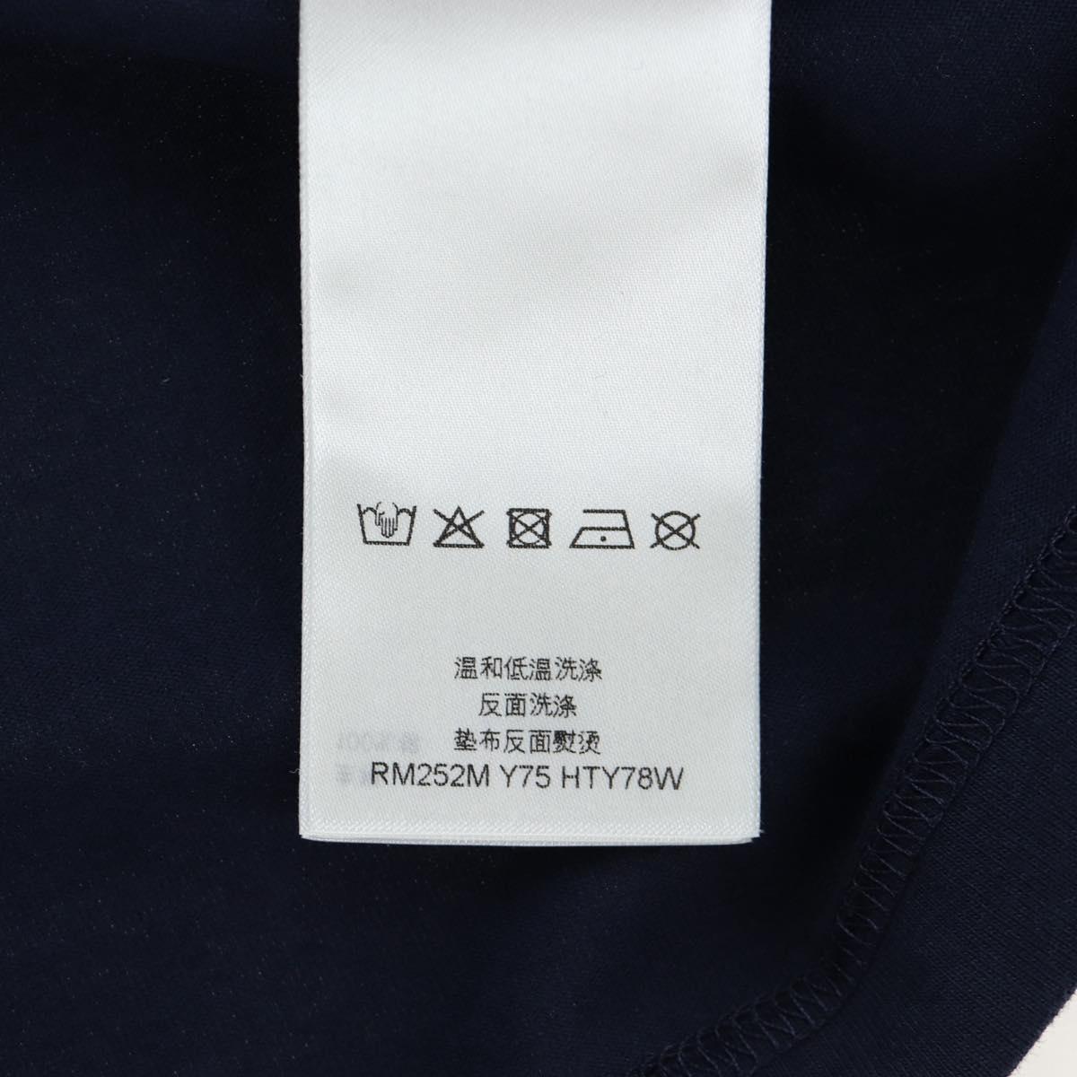 LOUIS VUITTON x NIGO Pharrell Williams T-shirt Navy HTY78WY75 Auth 167608SM
