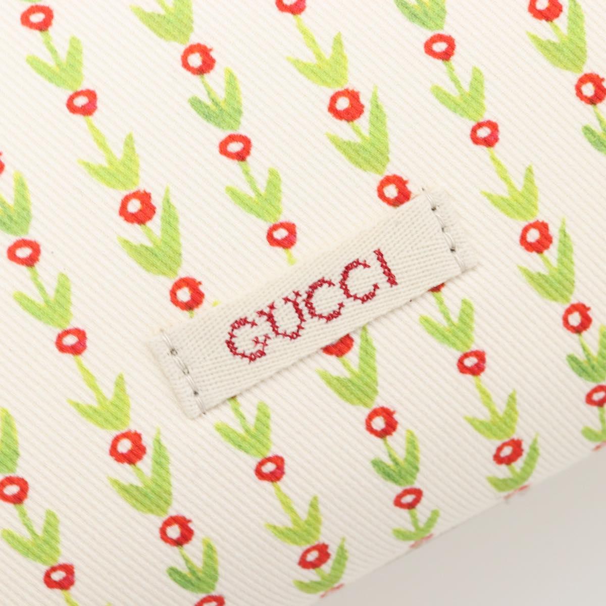 GUCCI Higuchi Yoko Tote Bag Cotton Yellow 605613 Auth 167610SAM