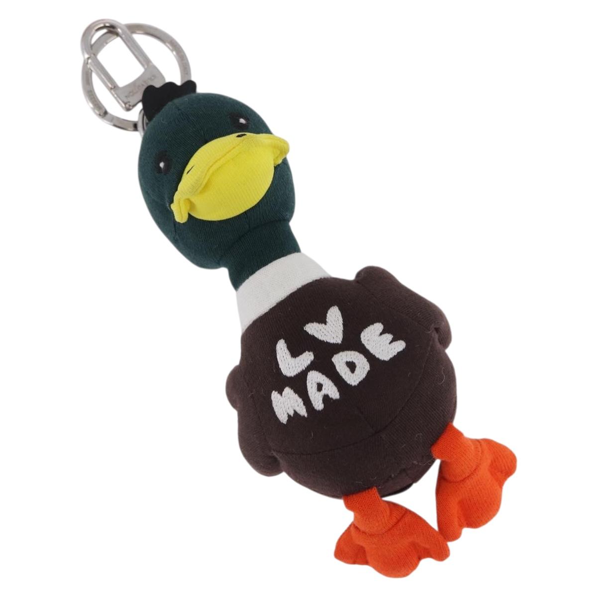 LOUIS VUITTON MADE NIGO LV Squared Porte Cre Duck Charm MP3222 LV Auth 167612SM