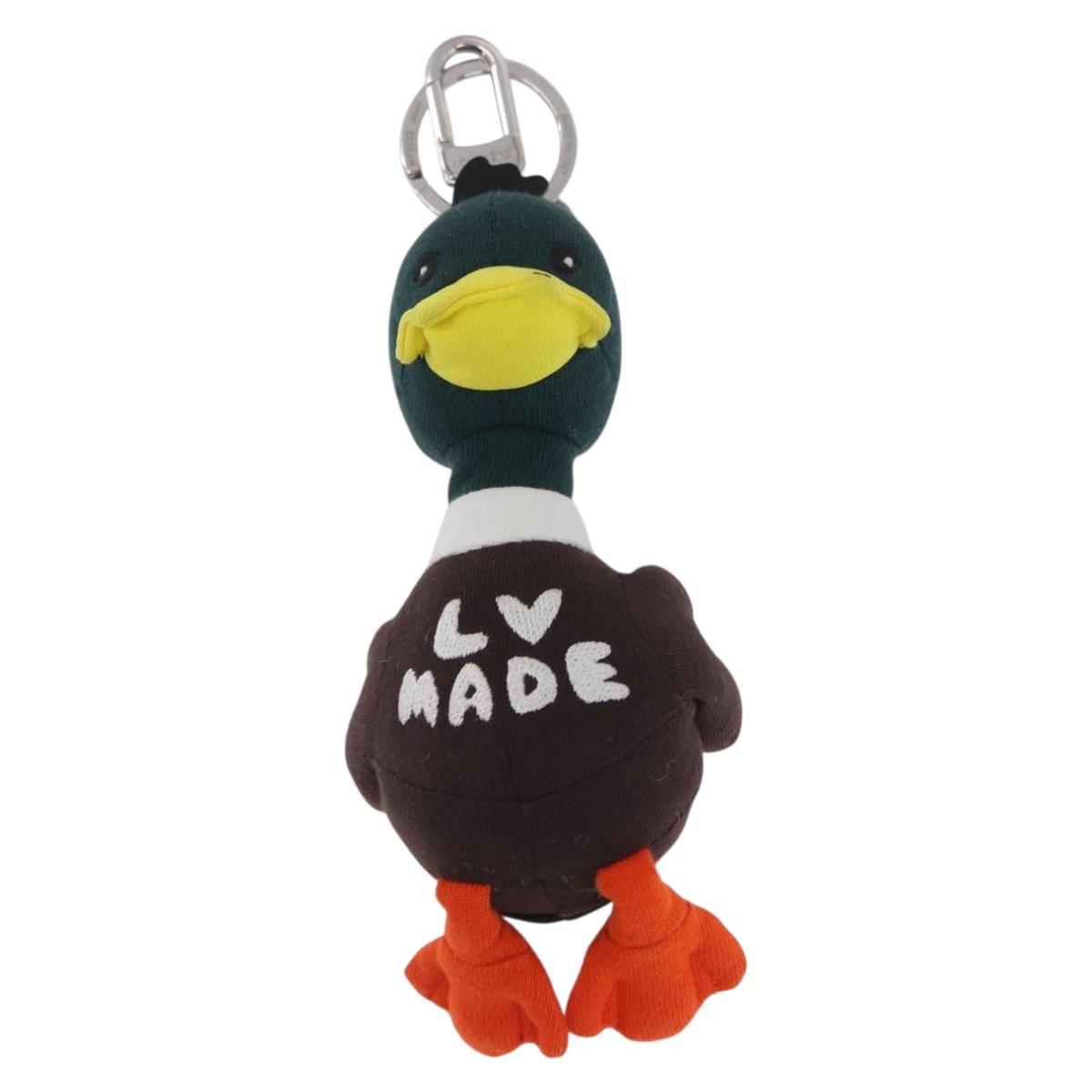LOUIS VUITTON MADE NIGO LV Squared Porte Cre Duck Charm MP3222 LV Auth 167612SM