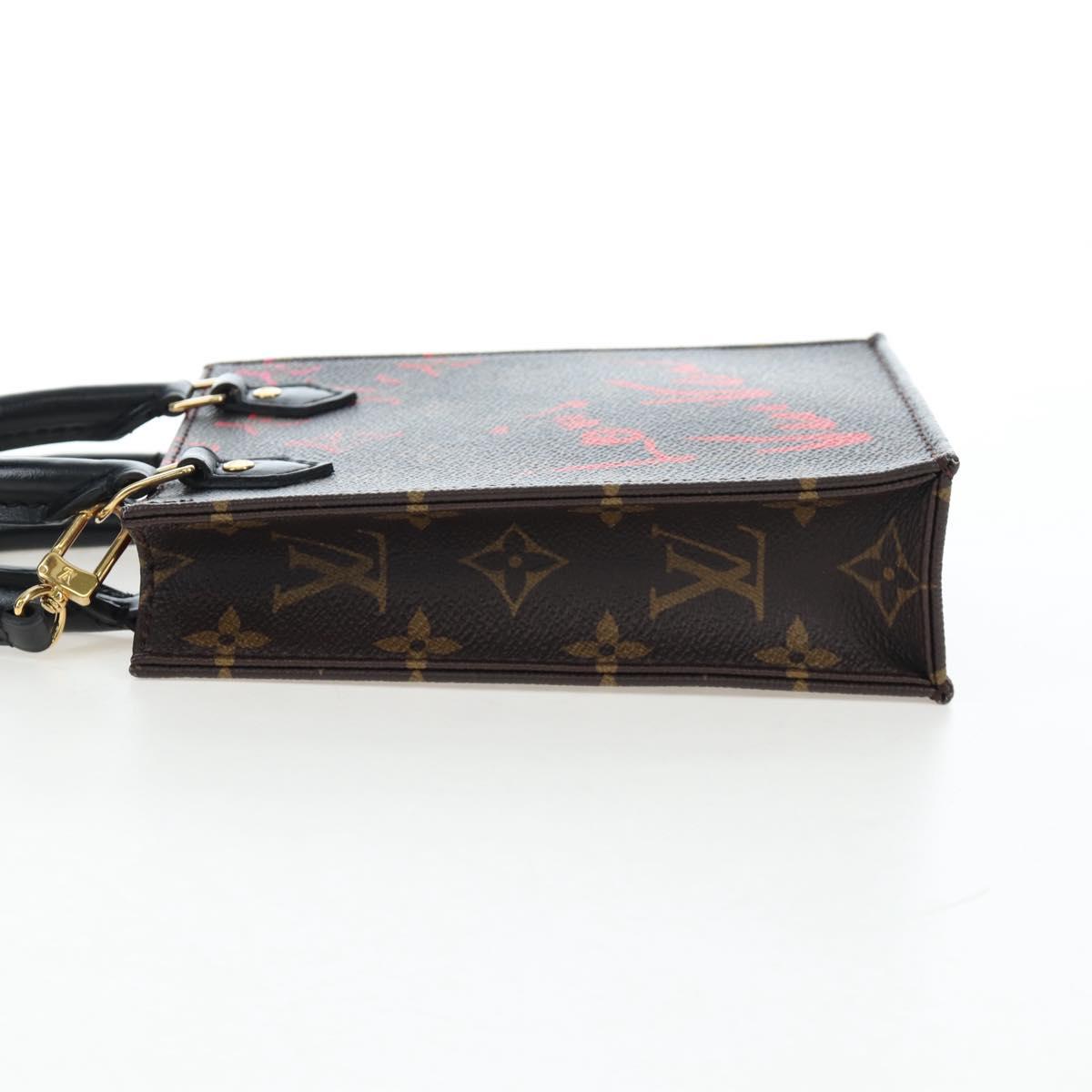 LOUIS VUITTON Monogram Fall in Love Petit Sac Plat 2way M80839 LV Auth 167618SAM