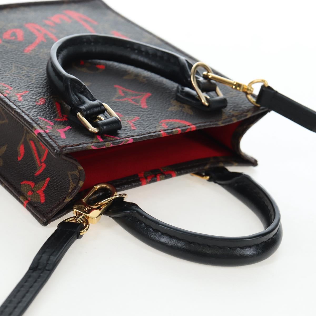 LOUIS VUITTON Monogram Fall in Love Petit Sac Plat 2way M80839 LV Auth 167618SAM