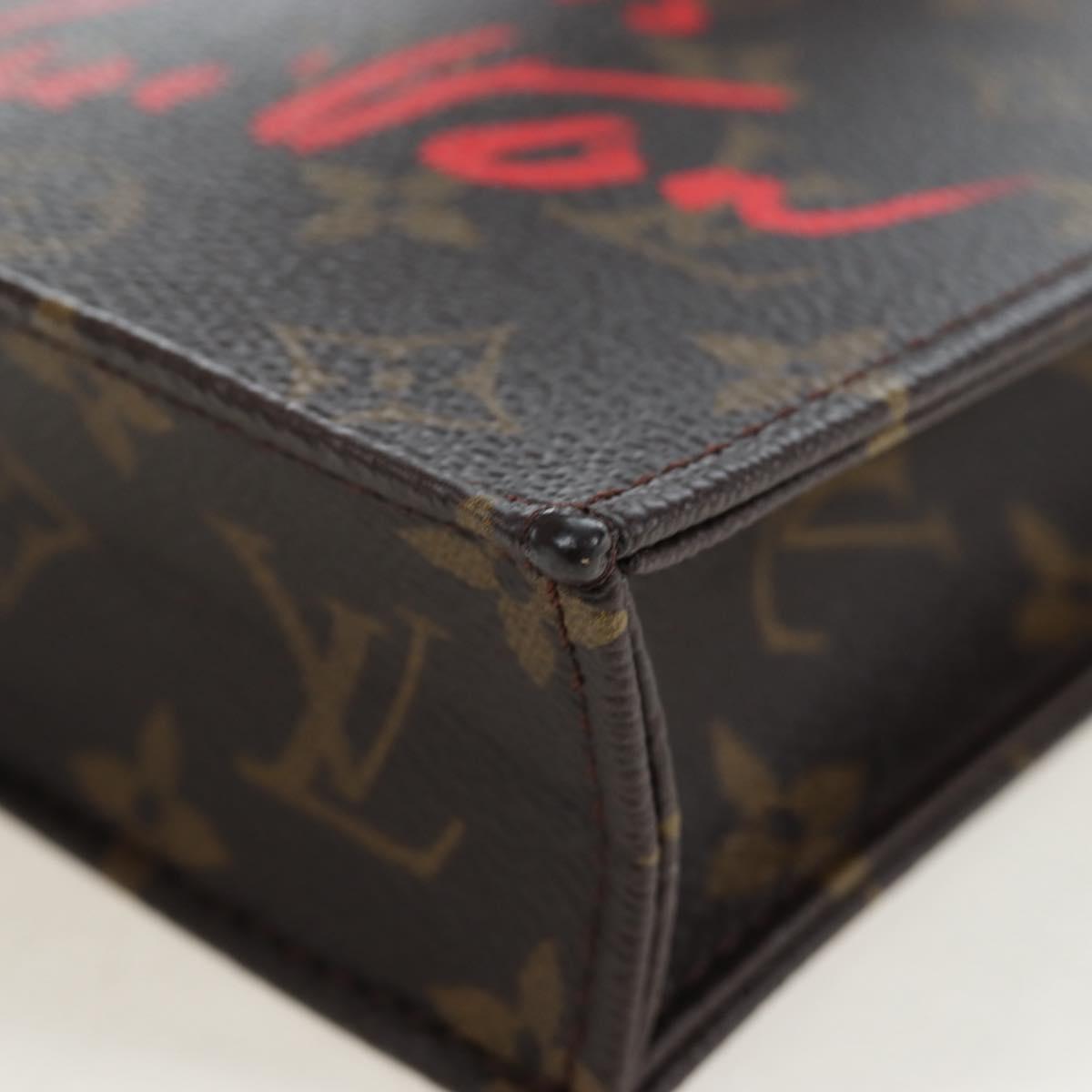 LOUIS VUITTON Monogram Fall in Love Petit Sac Plat 2way M80839 LV Auth 167619SAM
