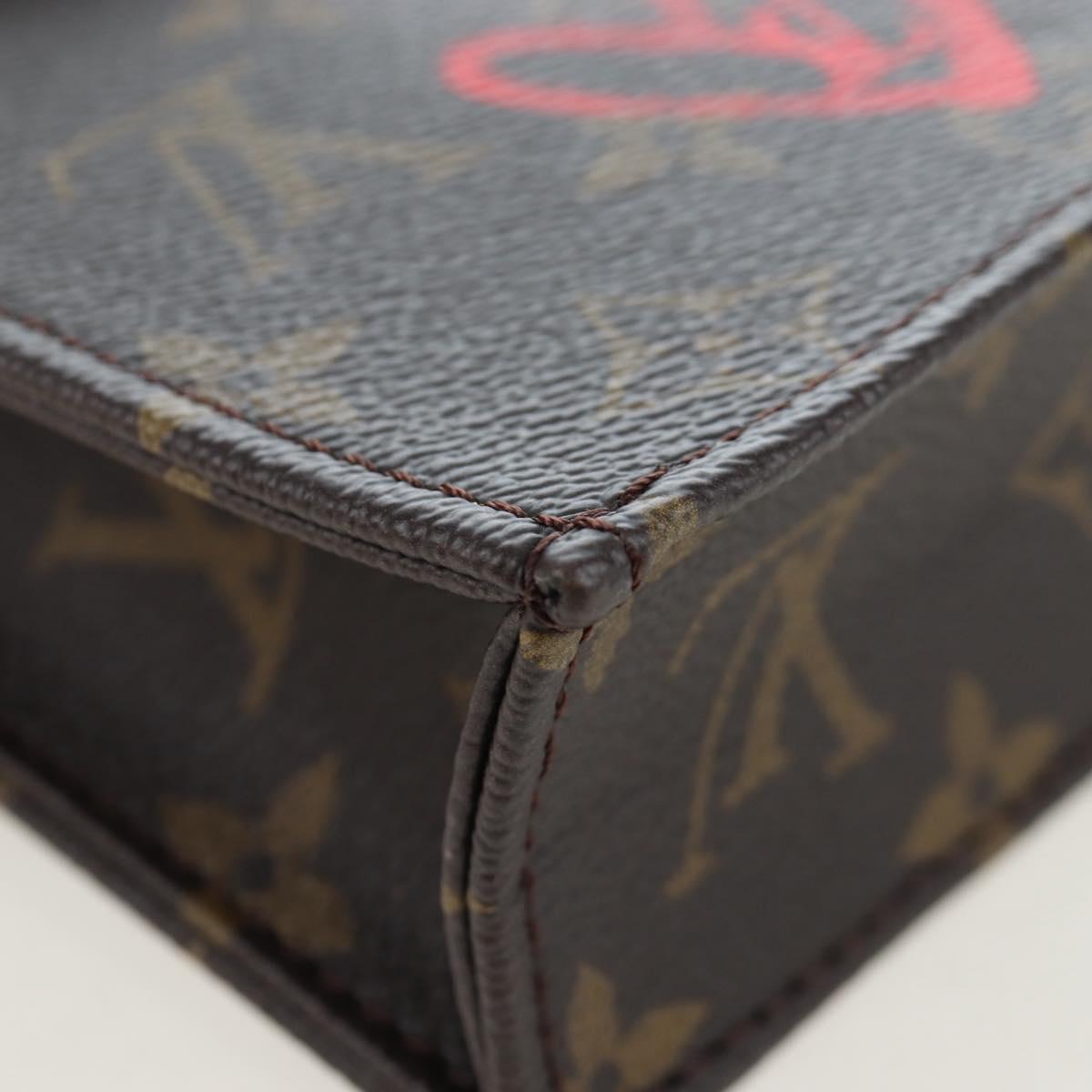 LOUIS VUITTON Monogram Fall in Love Petit Sac Plat 2way M80839 LV Auth 167619SAM