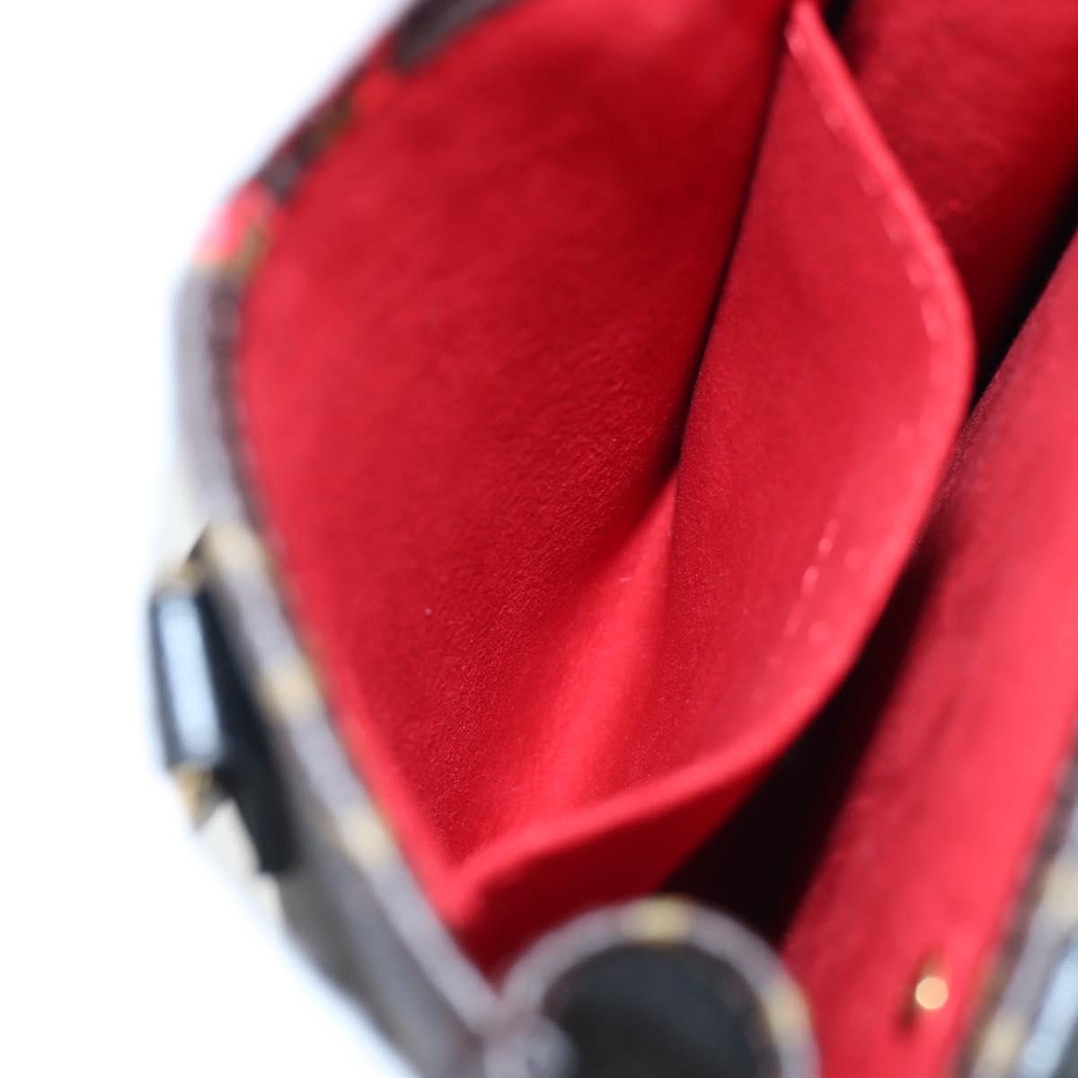 LOUIS VUITTON Monogram Fall in Love Petit Sac Plat 2way M80839 LV Auth 167619SAM