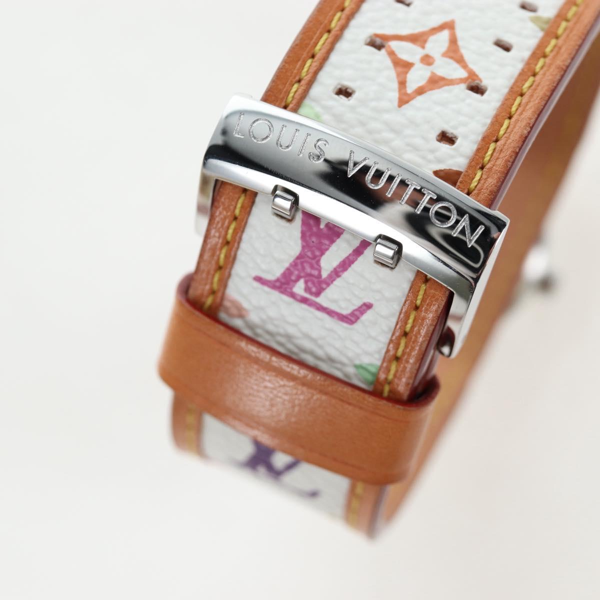LOUIS VUITTON Love Monogram × Takashi Murakami Tambour Q12130 Auth 167622SAM