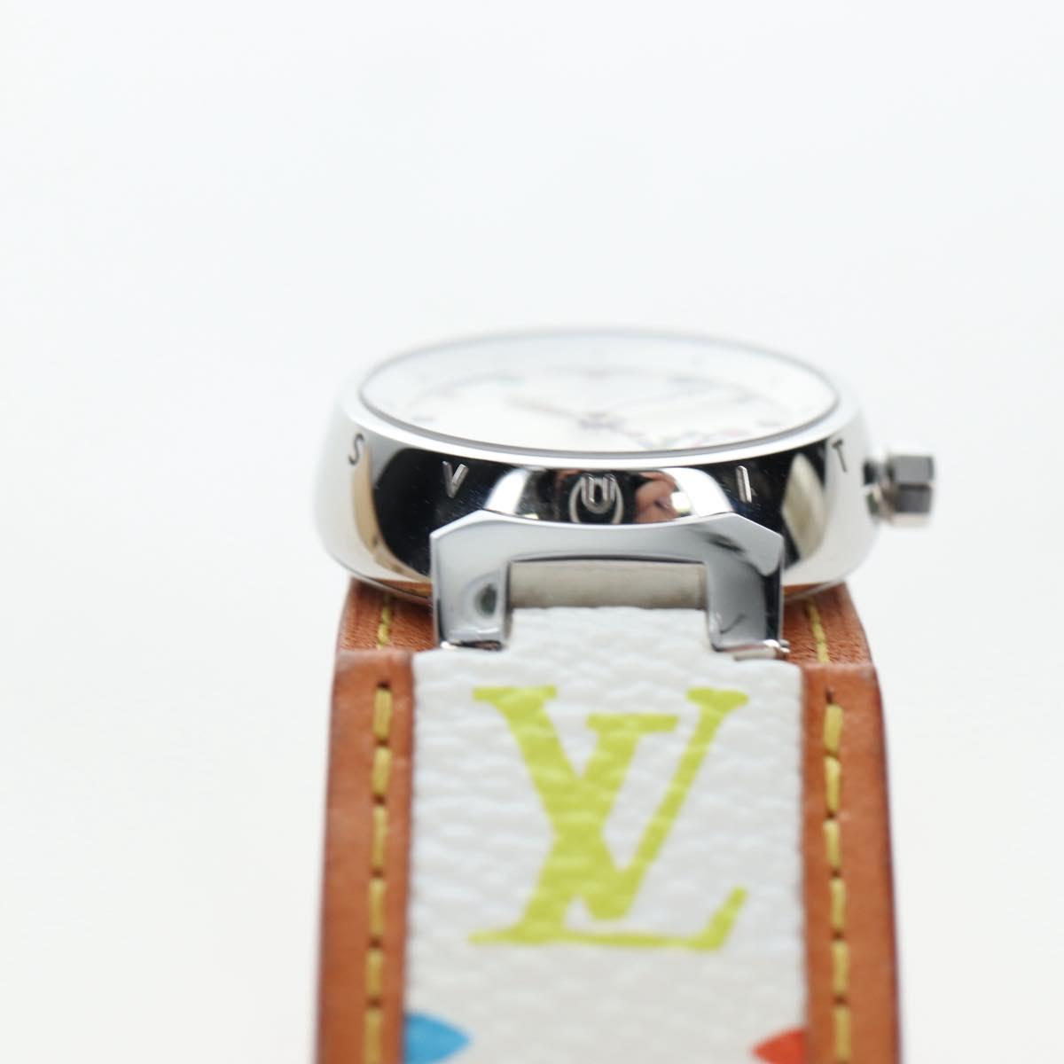 LOUIS VUITTON Love Monogram × Takashi Murakami Tambour Q12130 Auth 167622SAM
