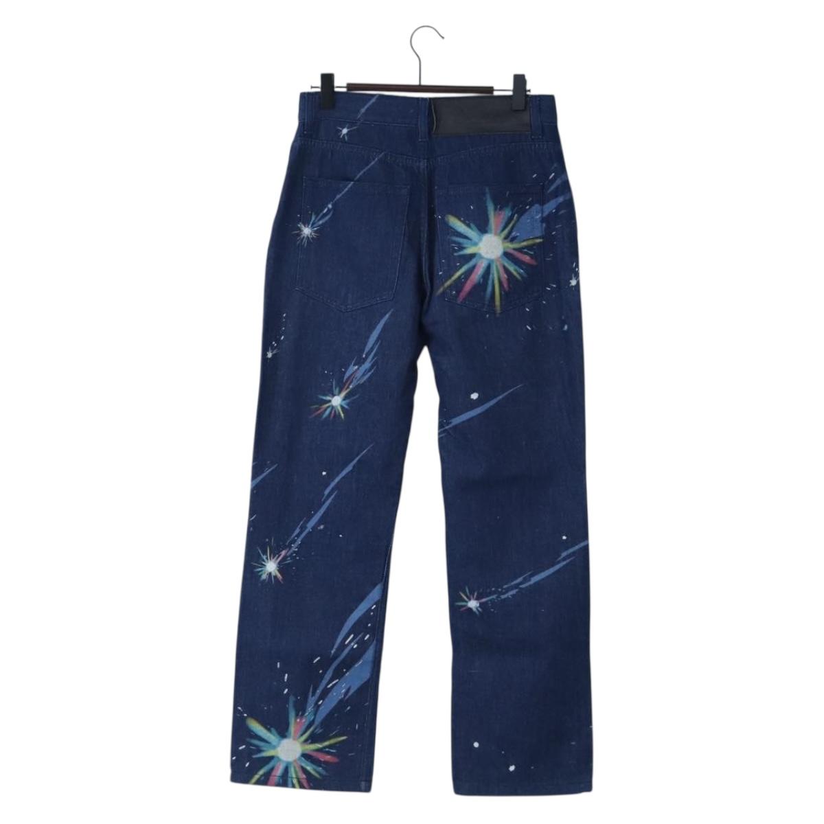 LOEWE x Studio Ghibli Spirited Away Pants Denim 34 Blue Auth 167632M