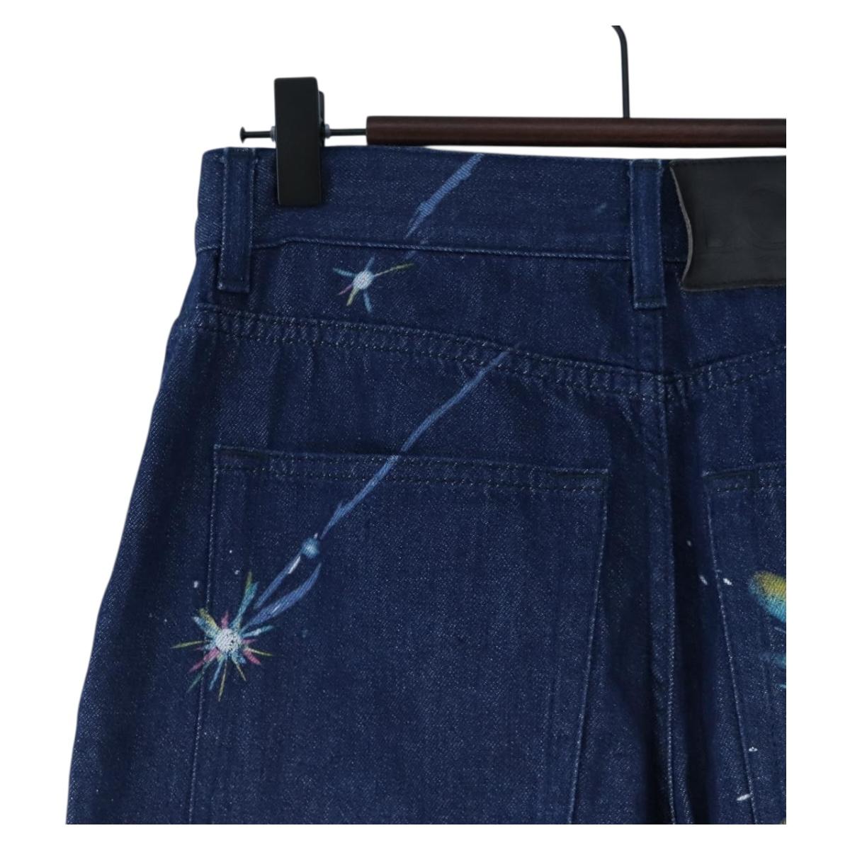 LOEWE x Studio Ghibli Spirited Away Pants Denim 34 Blue Auth 167632M