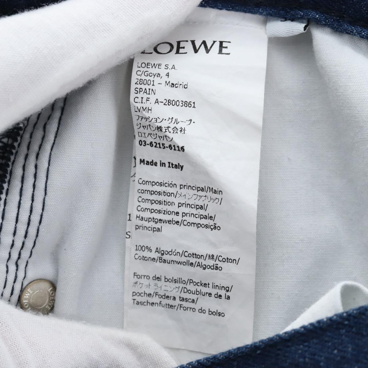 LOEWE x Studio Ghibli Spirited Away Pants Denim 34 Blue Auth 167632M