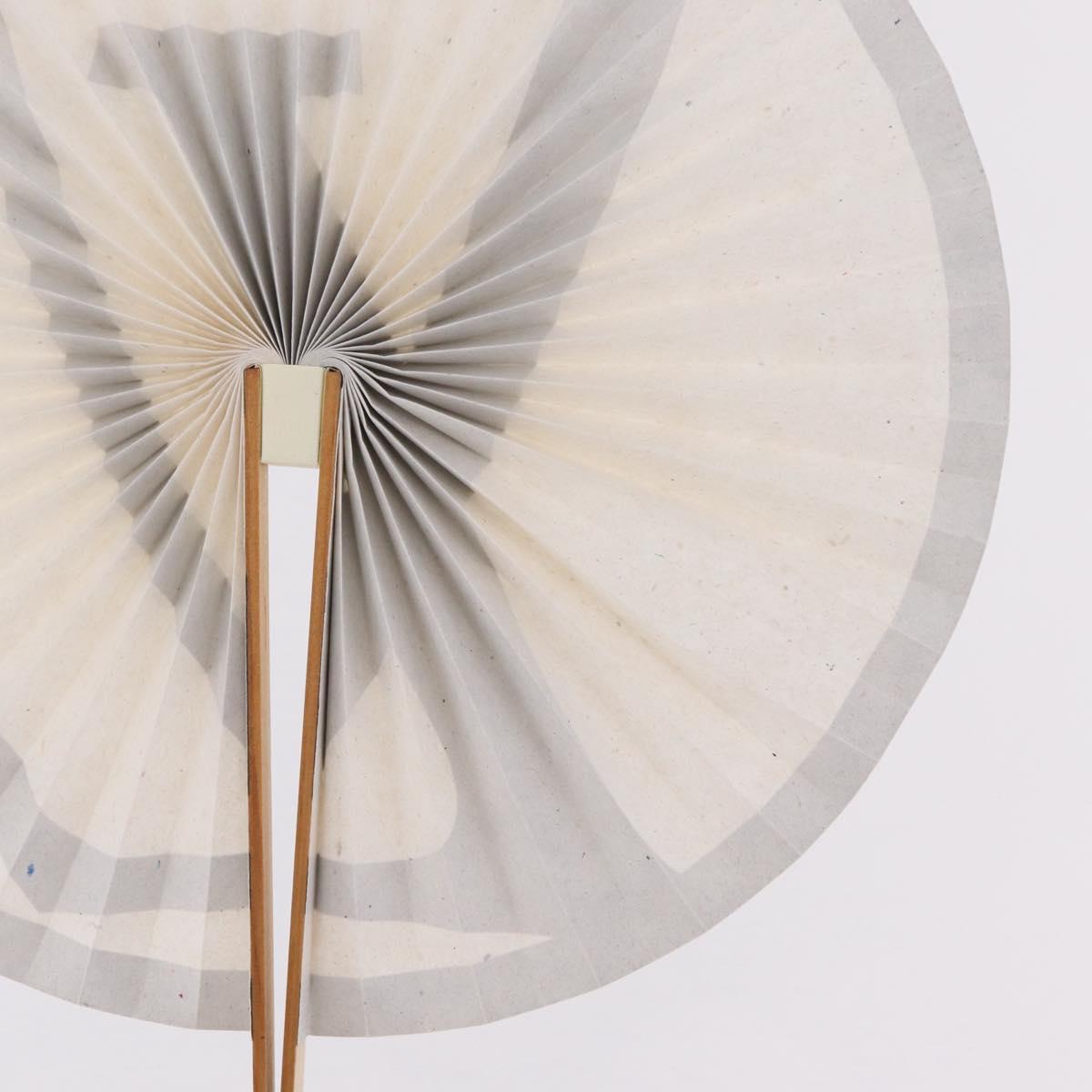 LOUIS VUITTON Japanese Fan Paper Not For Sale White LV Auth 167695M