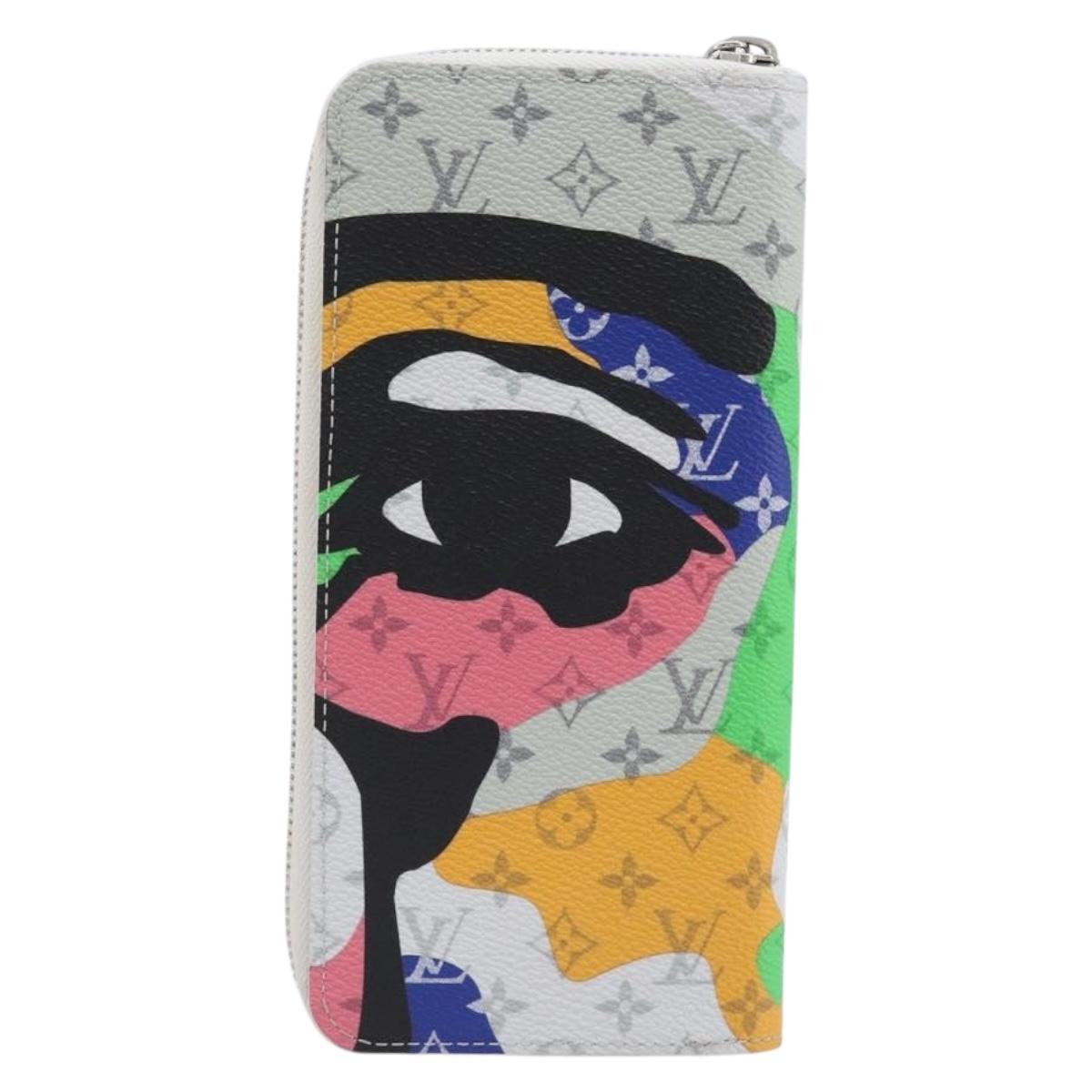 LOUIS VUITTON Monogram LV Portrait Zippy Wallet Vertical M82590 LV Auth 167703SM