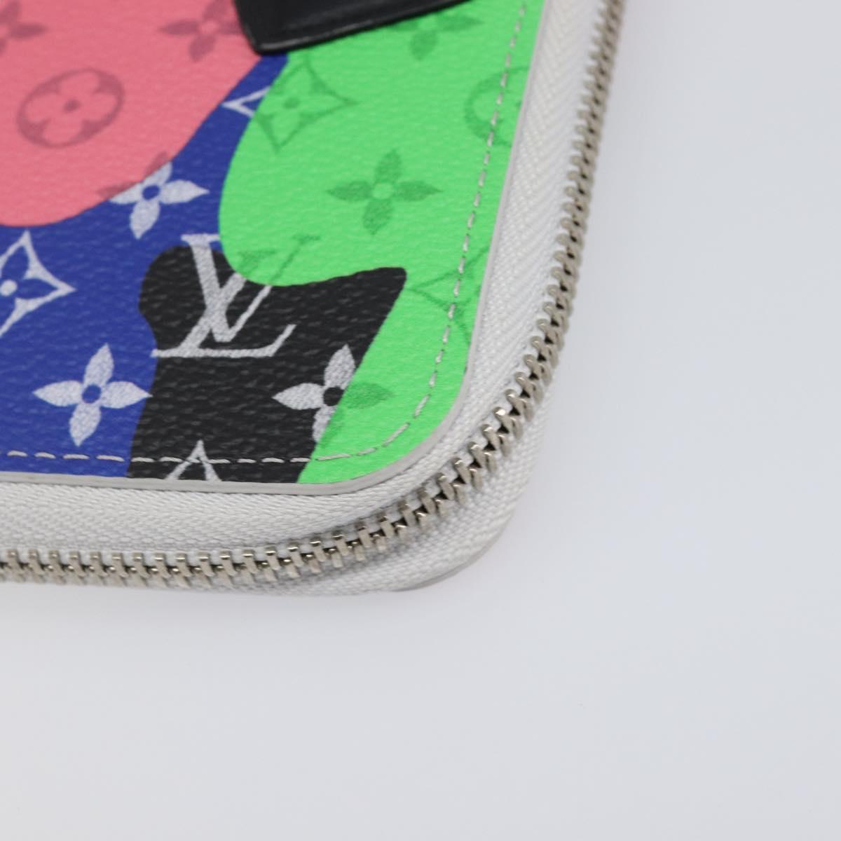 LOUIS VUITTON Monogram LV Portrait Zippy Wallet Vertical M82590 LV Auth 167703SM
