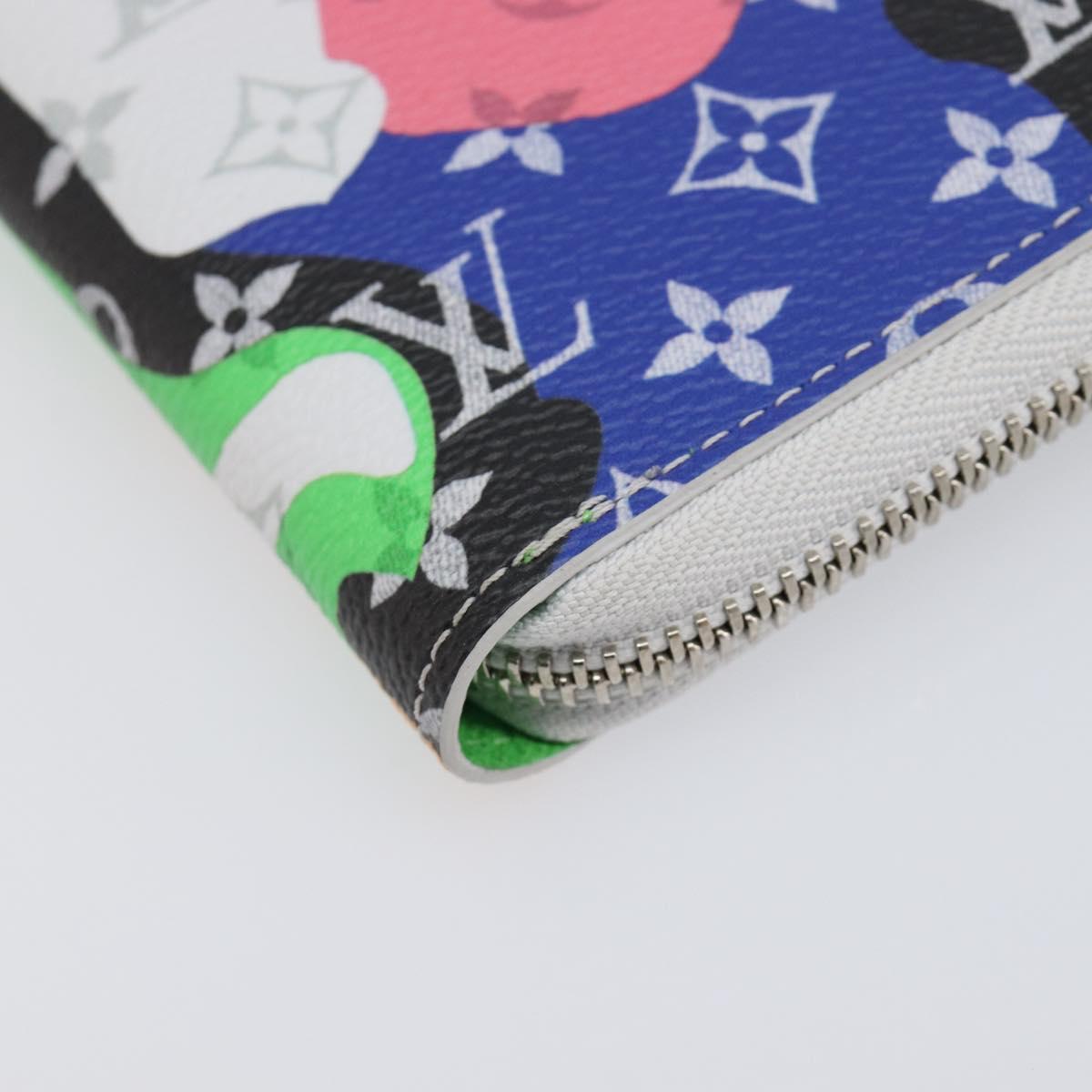 LOUIS VUITTON Monogram LV Portrait Zippy Wallet Vertical M82590 LV Auth 167703SM